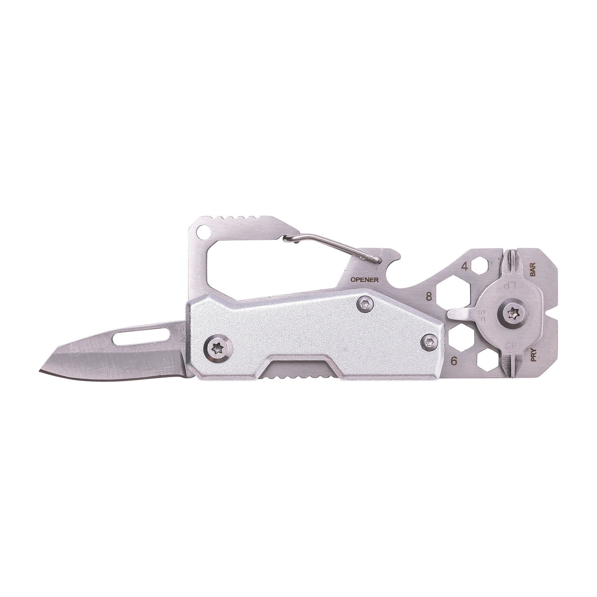 Stainless Multi-Tool Carabiner