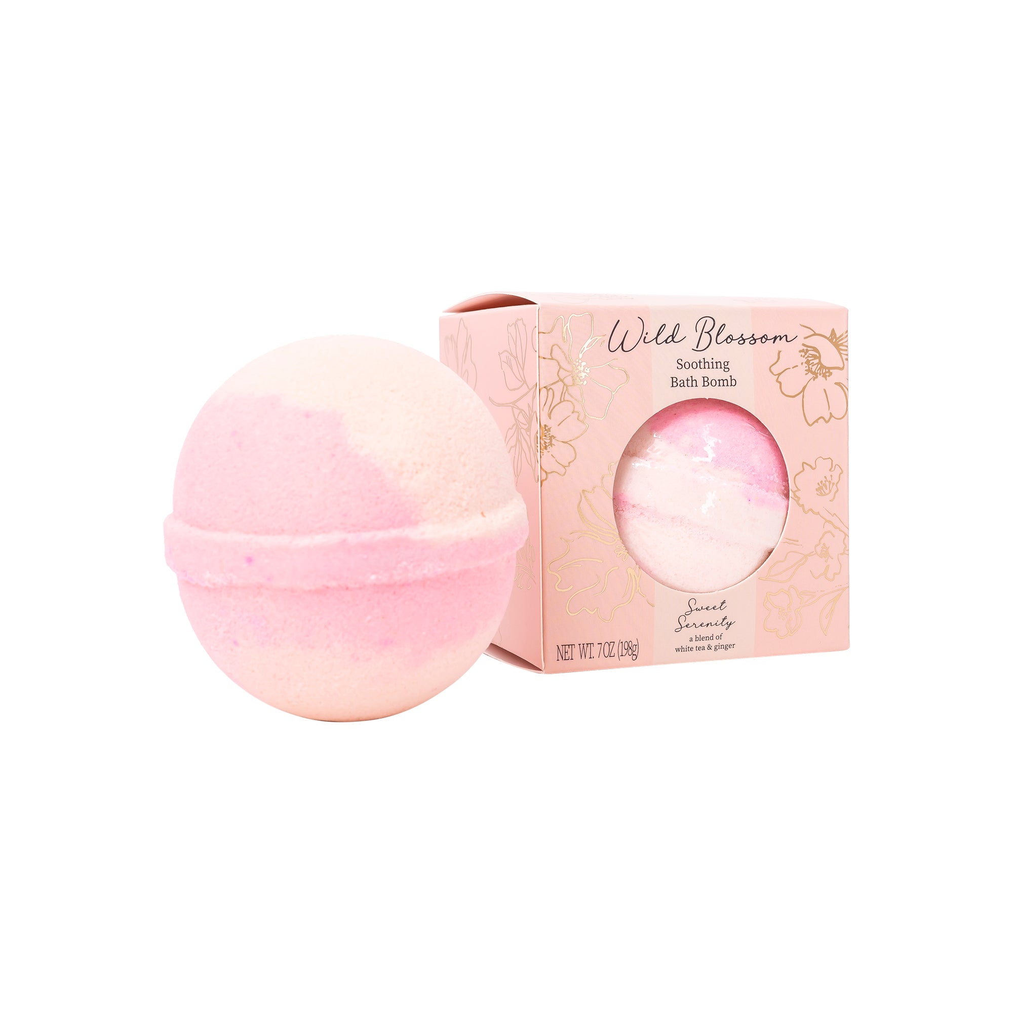 Wild Blossom Soothing Bath Bomb - Sweet Serenity