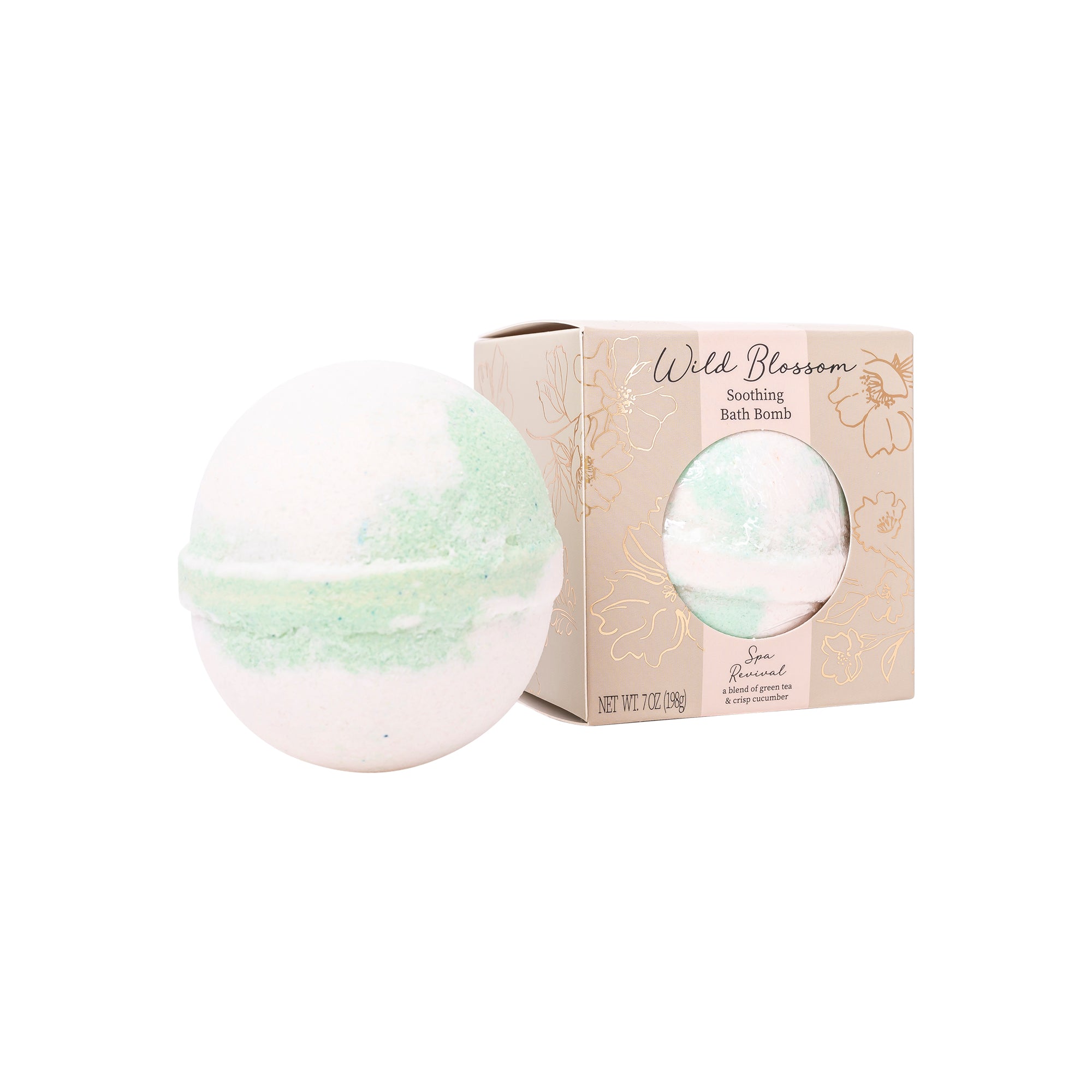 Wild Blossom Soothing Bath Bomb - Spa Revival