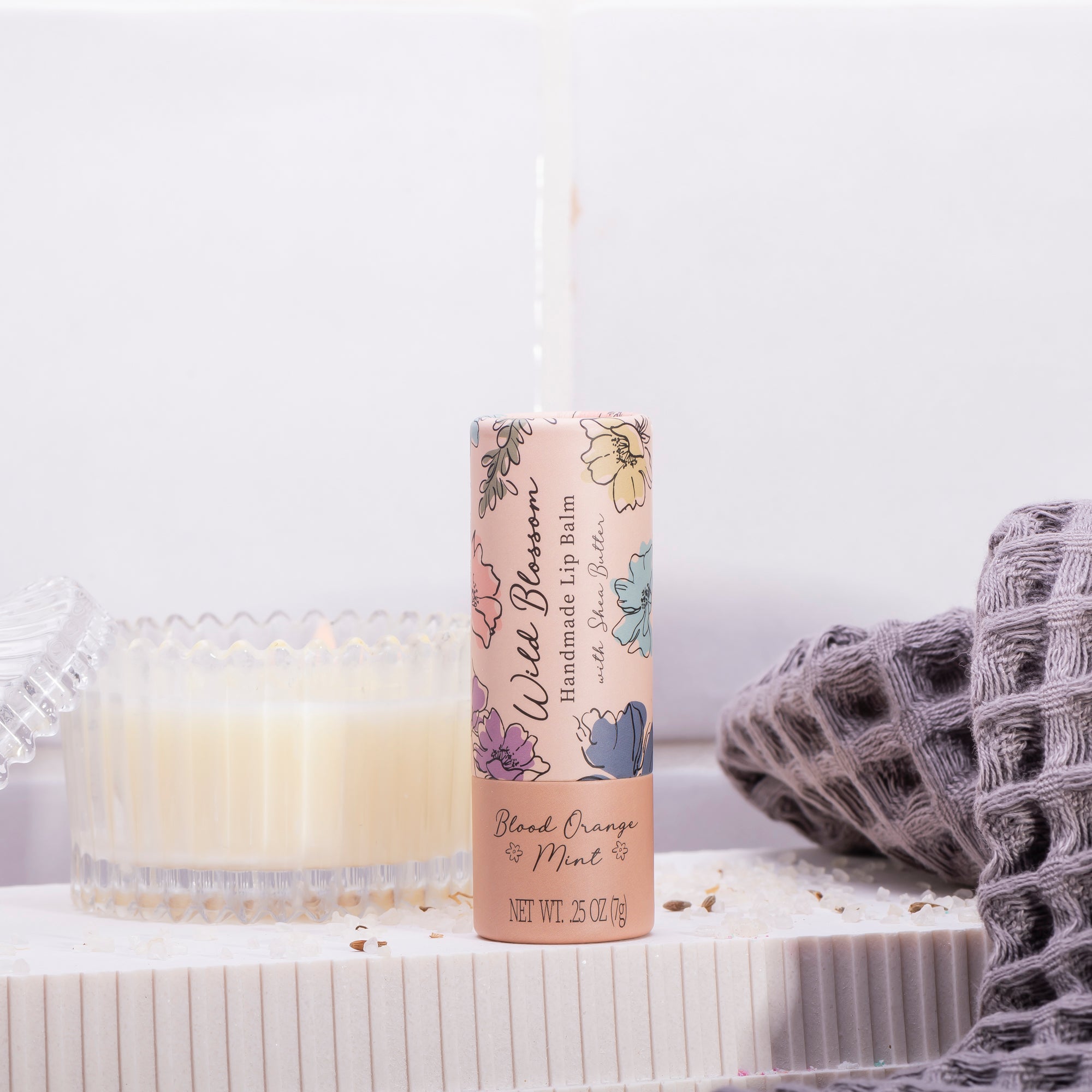 Wild Blossom Lip Balm - Blood Orange Mint