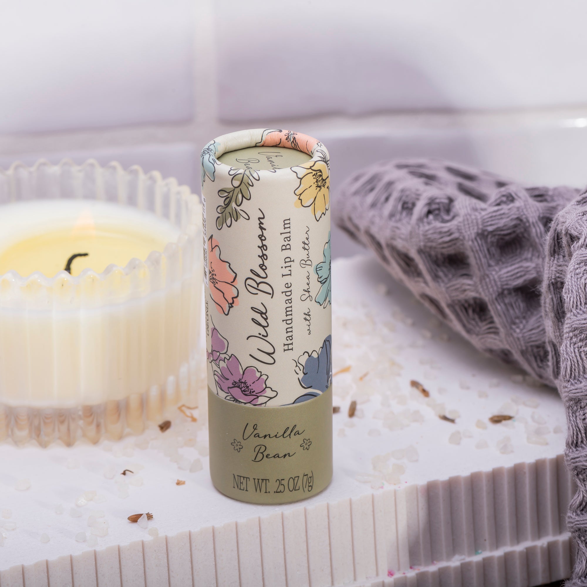 Wild Blossom Lip Balm - Vanilla Bean