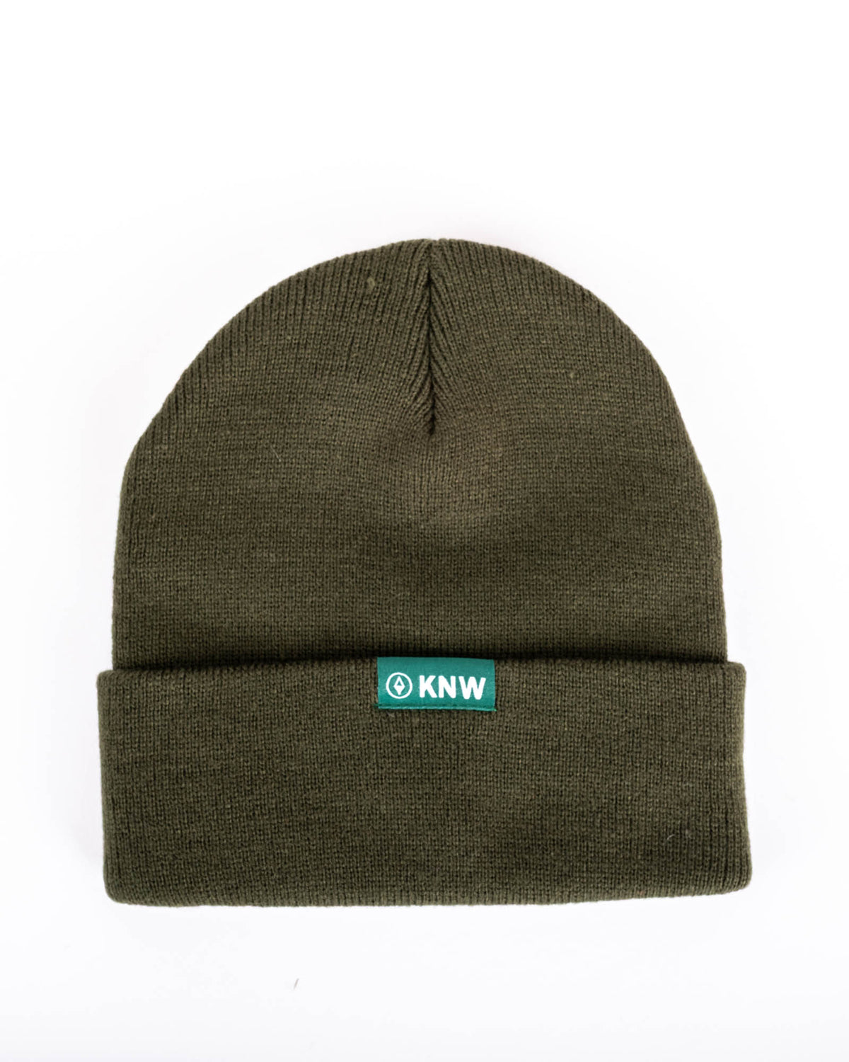 Kids Evergreen Cuffed Beanie | Olive