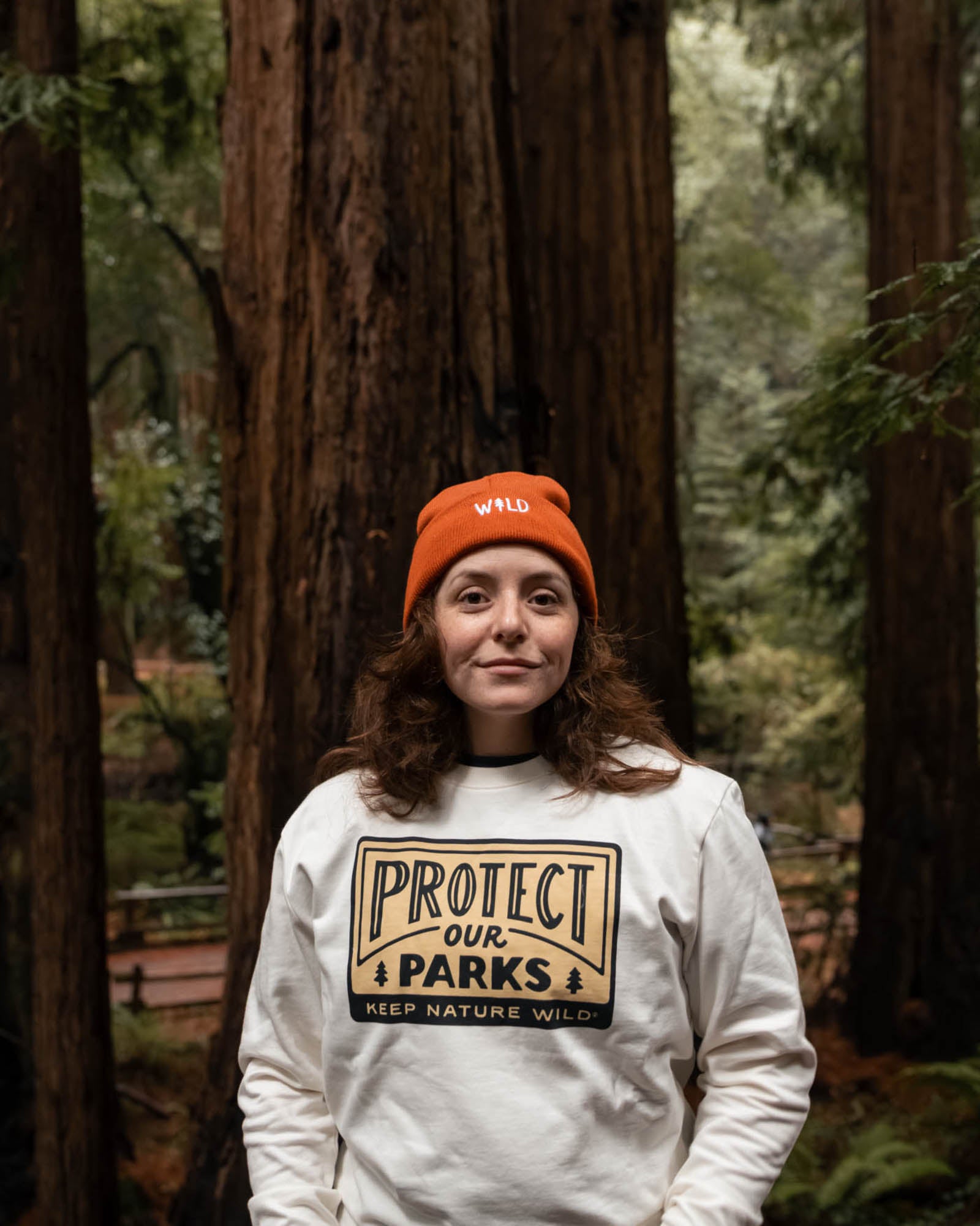 Protect Our Parks Crewneck Sweatshirt | Natural