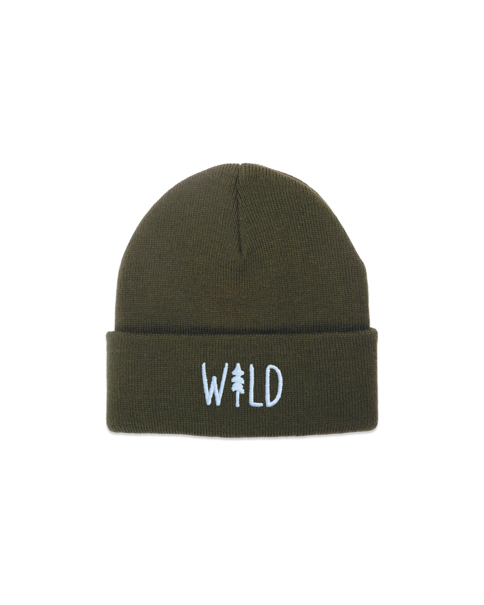 Kids Wild Pine Beanie | Olive