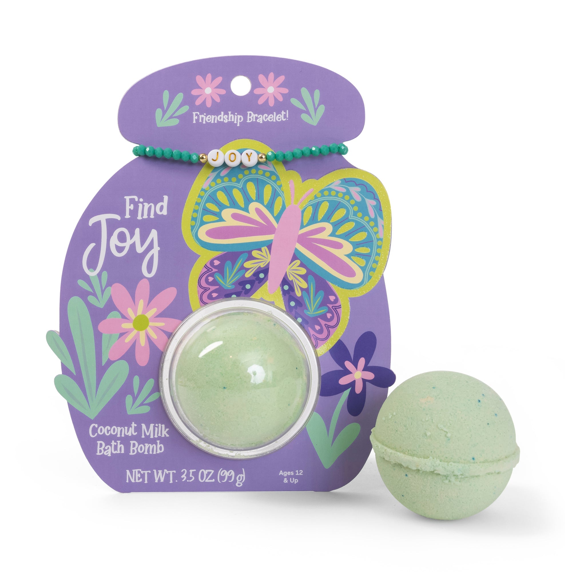 Friendship Bracelet Bath Bomb - Joy | Forever Young