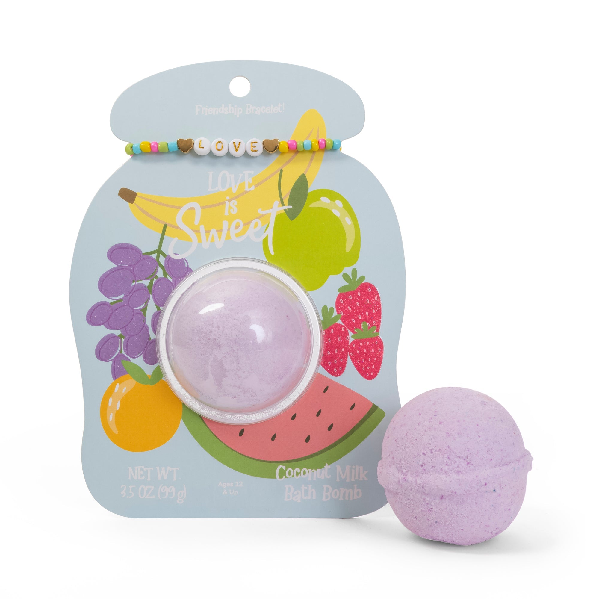 Friendship Bracelet Bath Bomb - Love | Forever Young