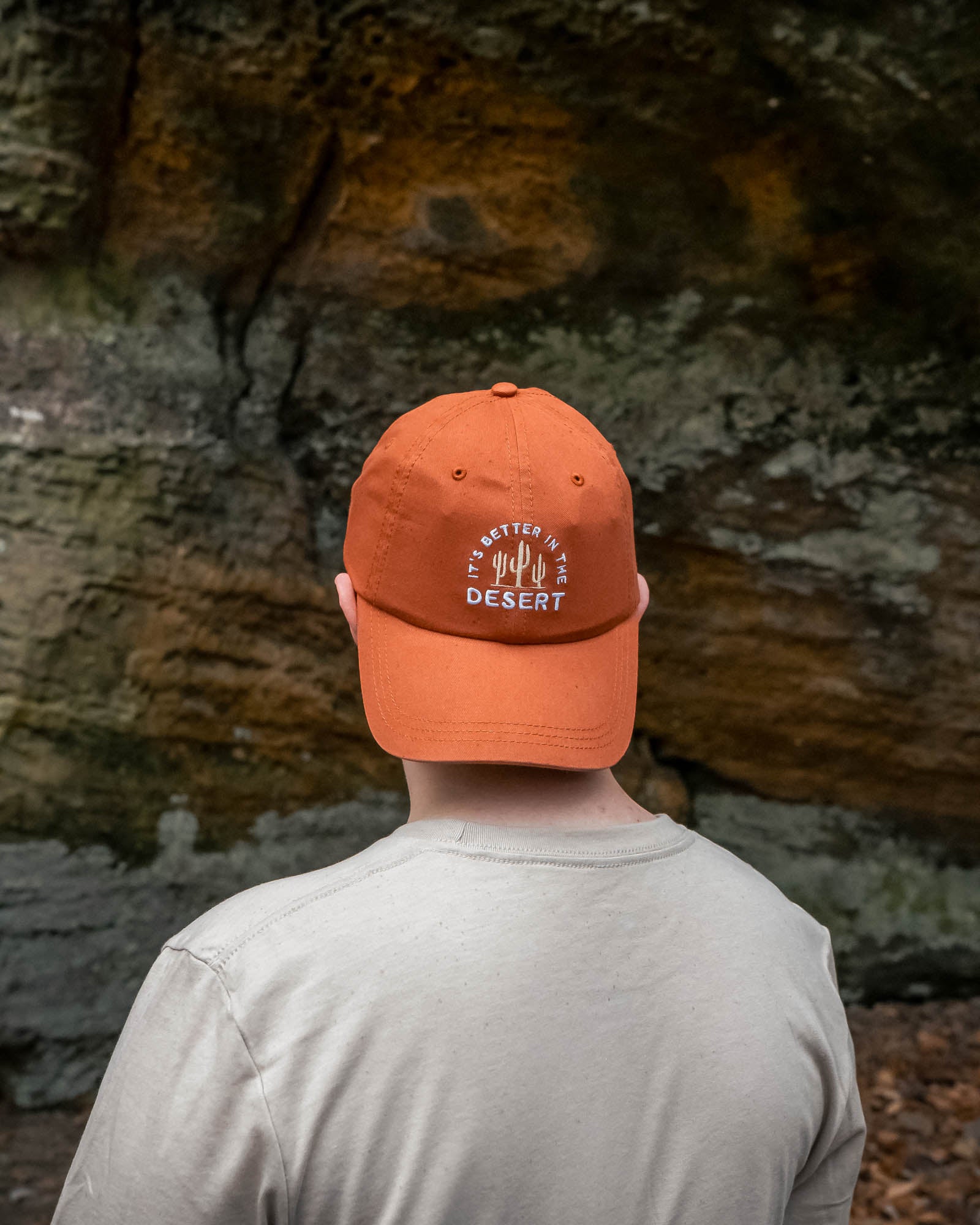 Better in the Desert Dad Hat | Burnt Orange