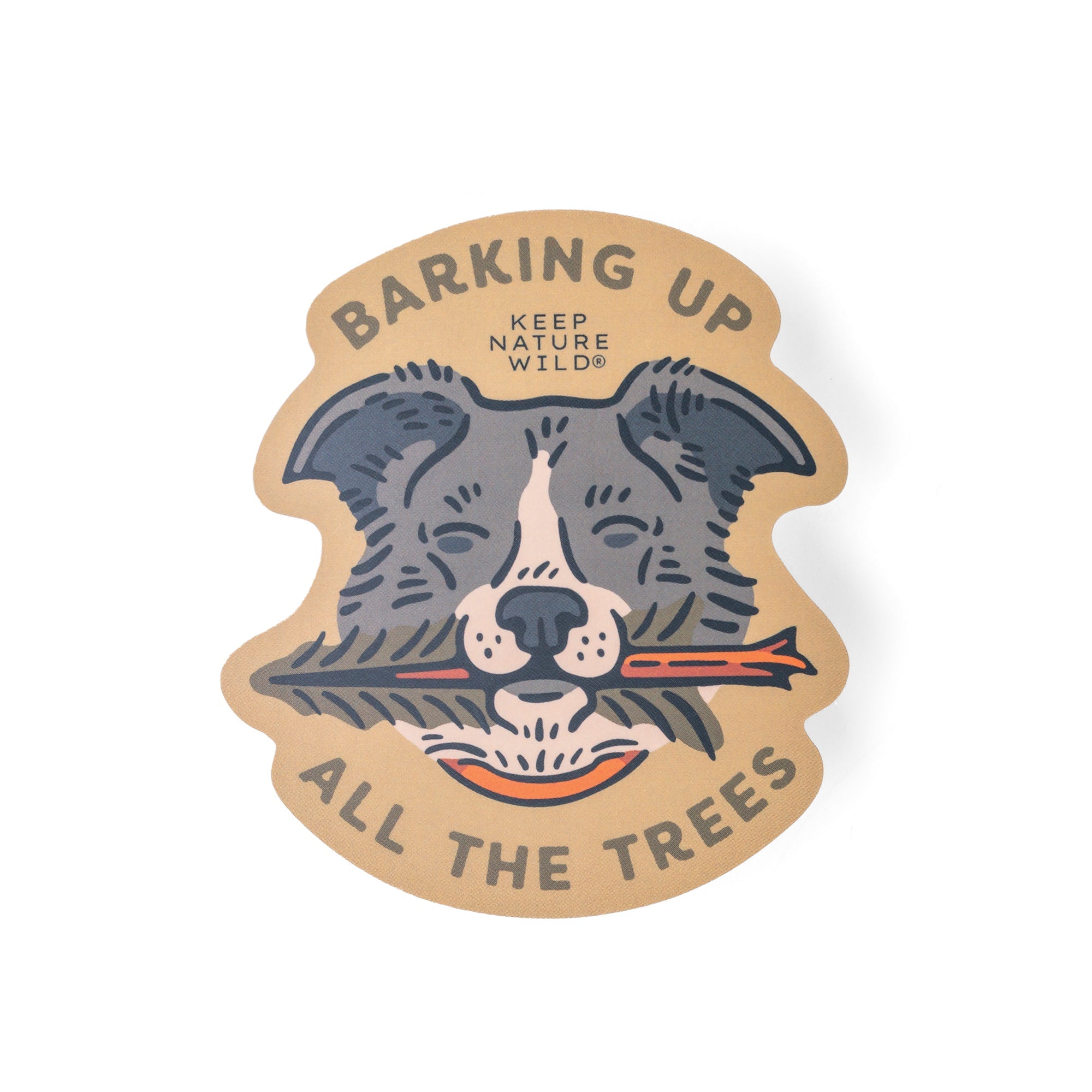 Barking Up All the Trees | Sticker