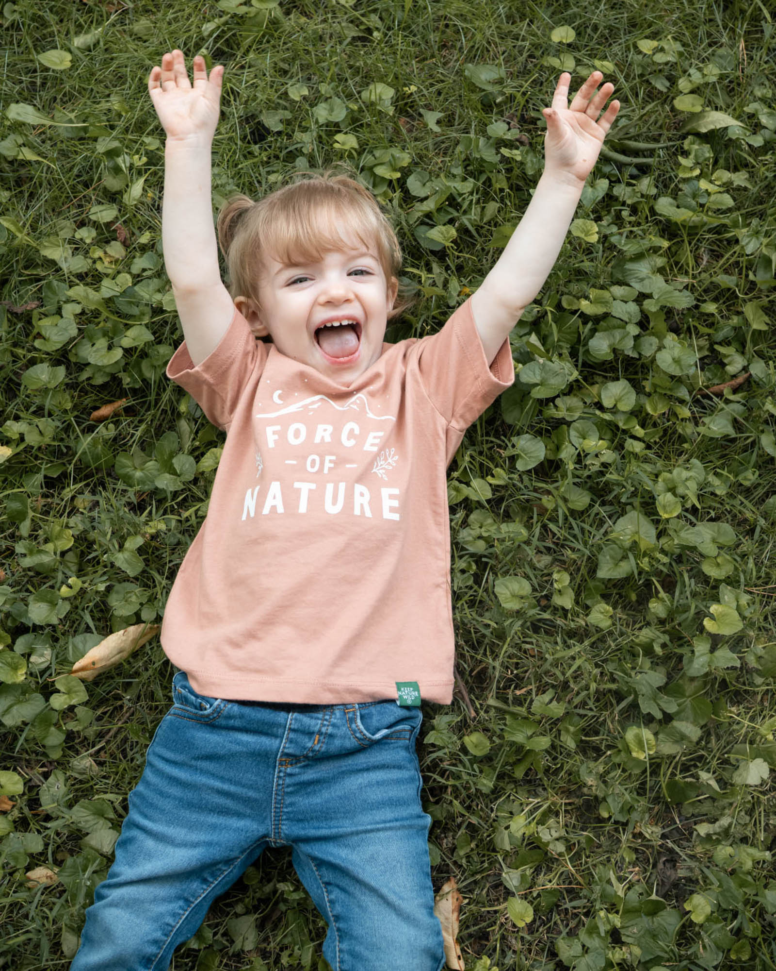 Force of Nature Toddler Tee | Canyon Rose