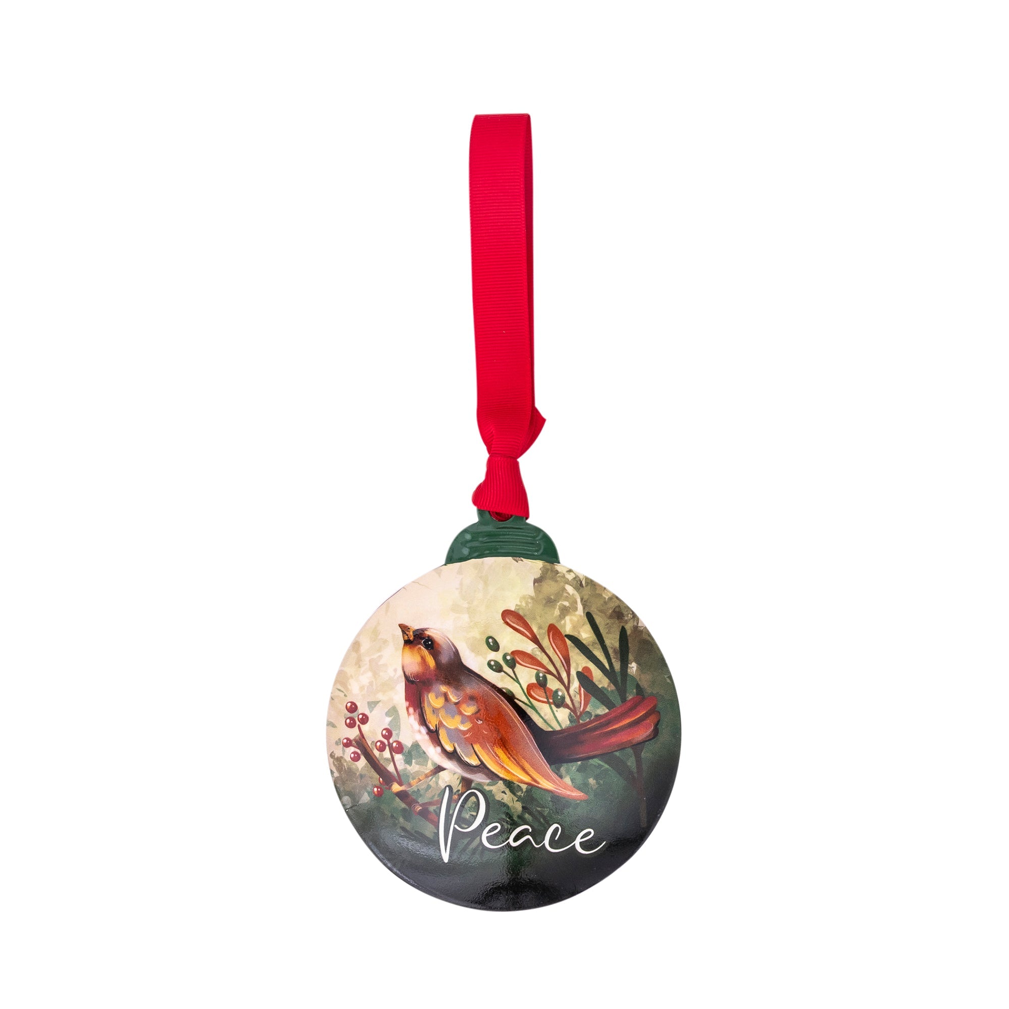 Metal Ornament: Peace (Bird)