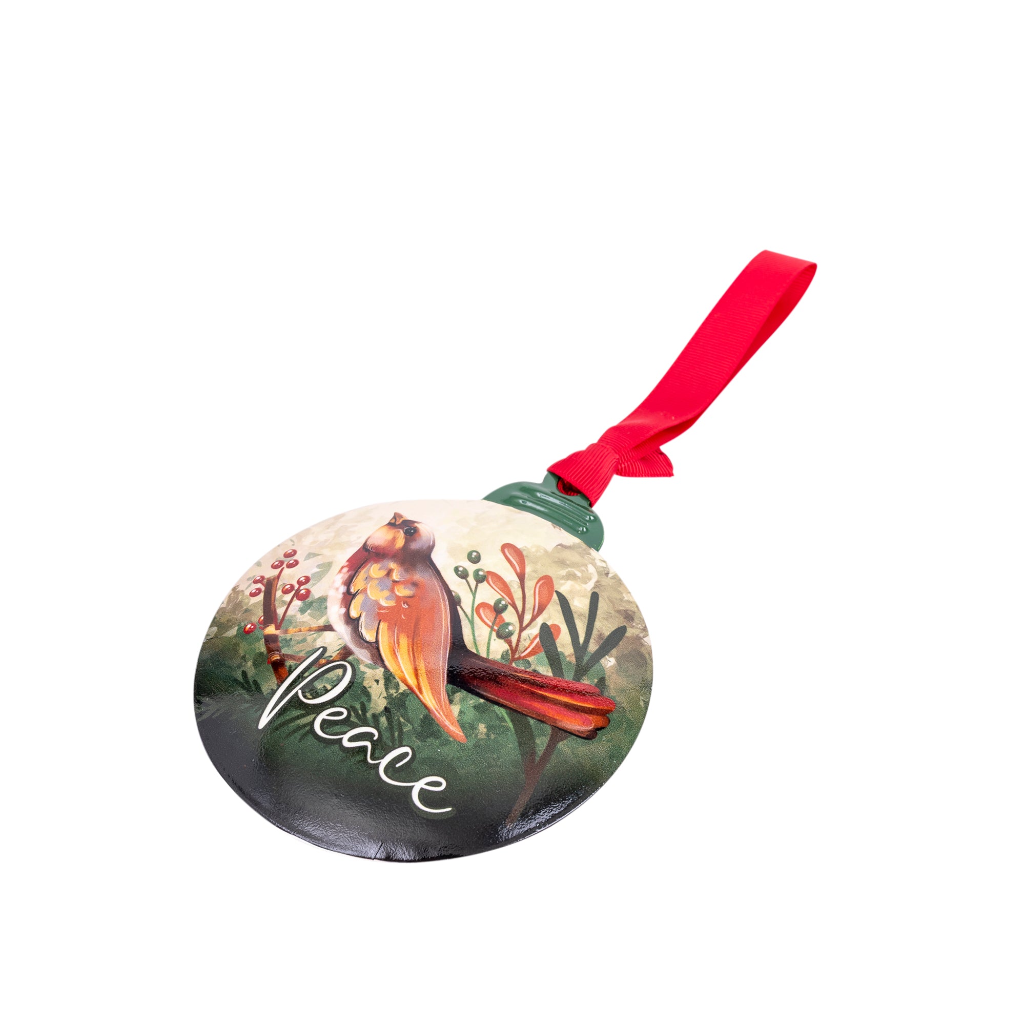 Metal Ornament: Peace (Bird)