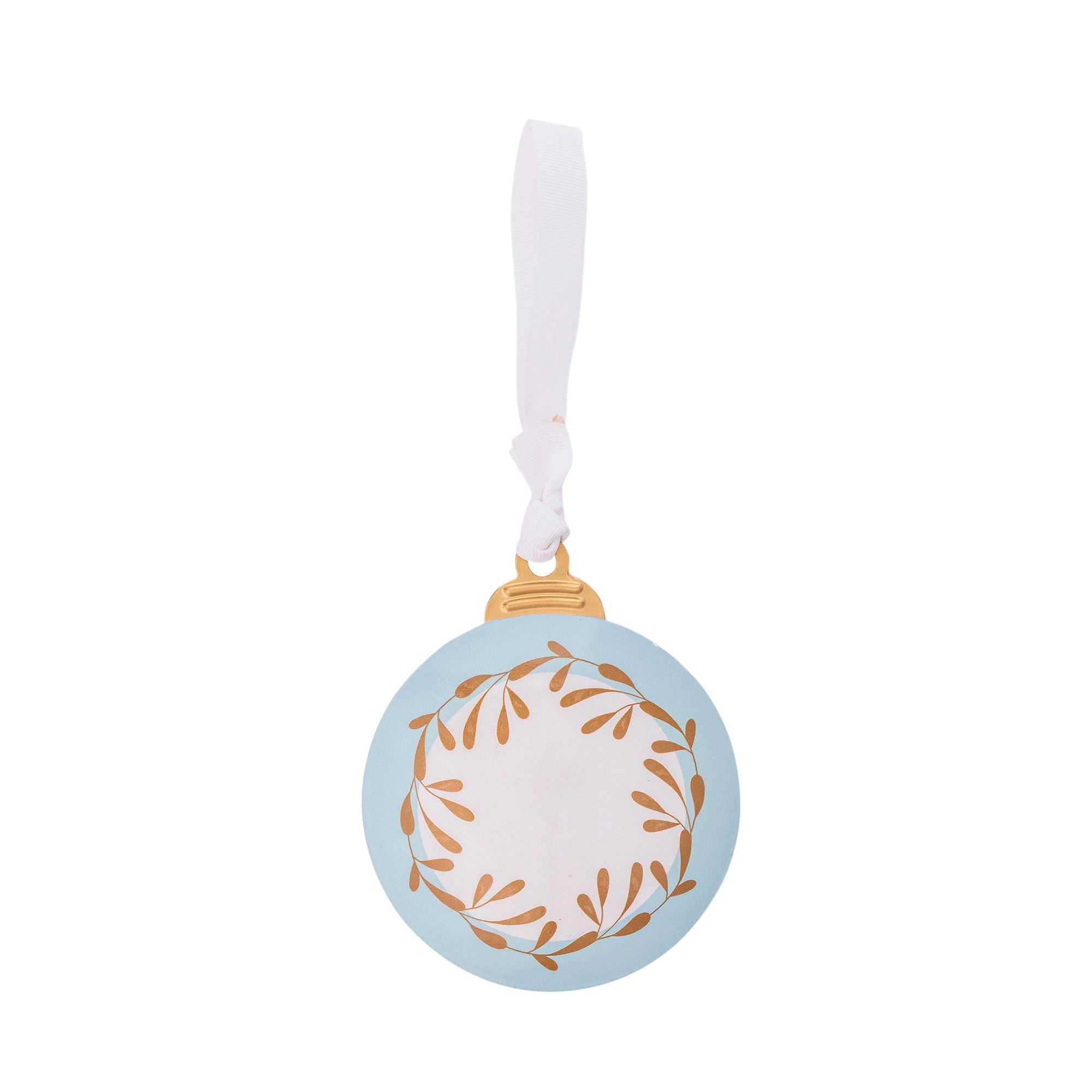 Metal Ornament: Peace on Earth (Dove)