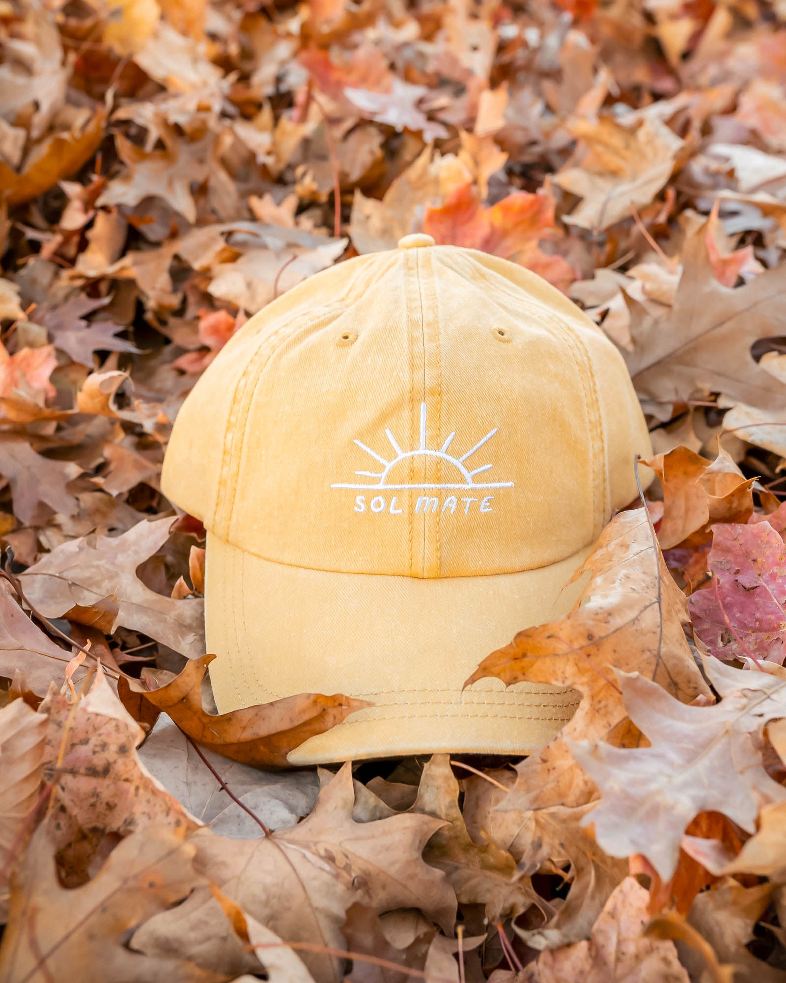 Sol Mate Dad Hat | Mustard