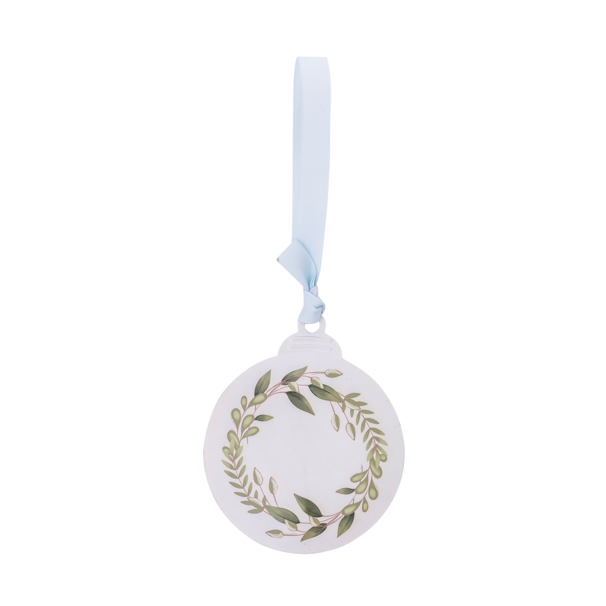 Metal Ornament: For This Child (Blue) 1 Samuel 1:27