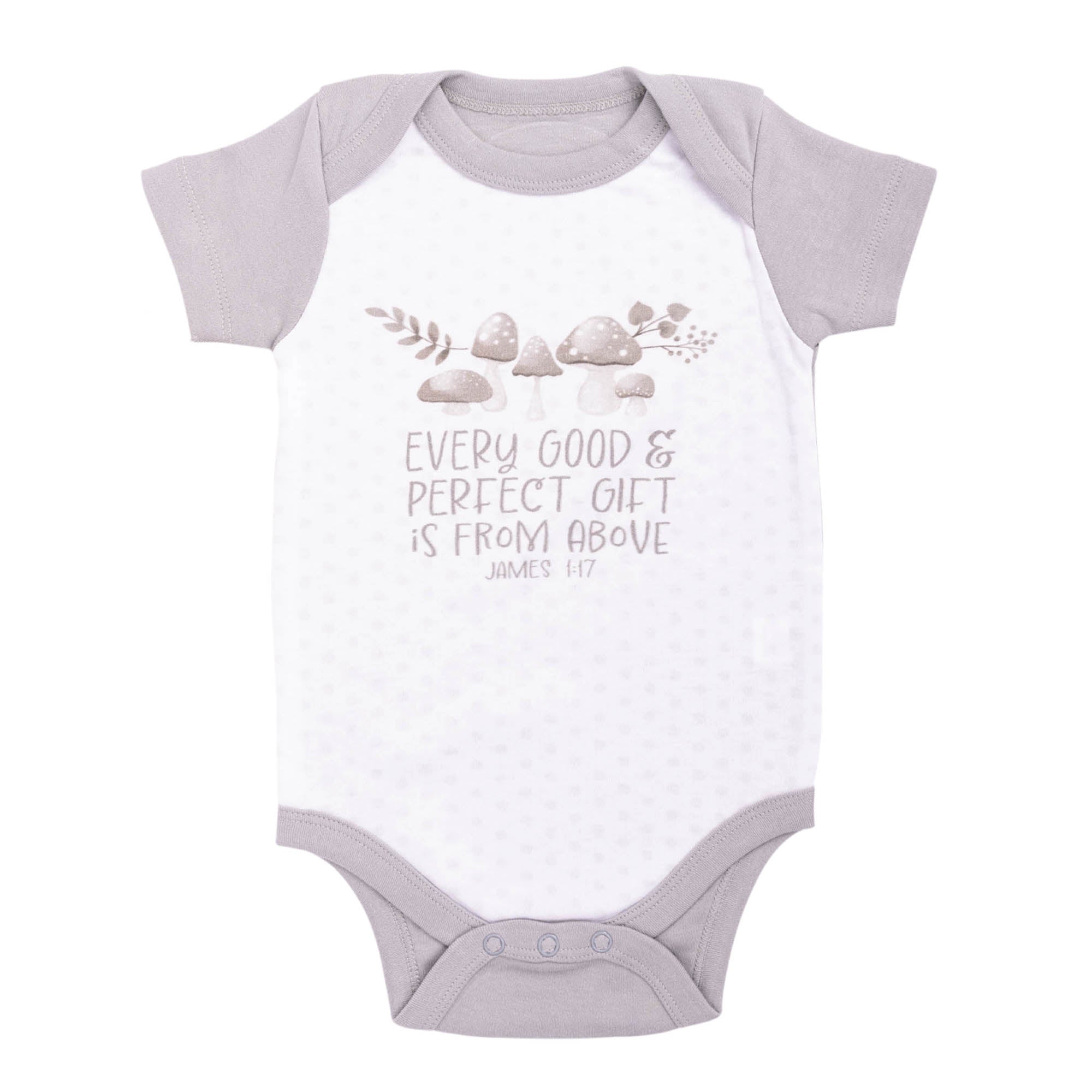 Bodysuit: From Above (James 1:17),3-6 mo.