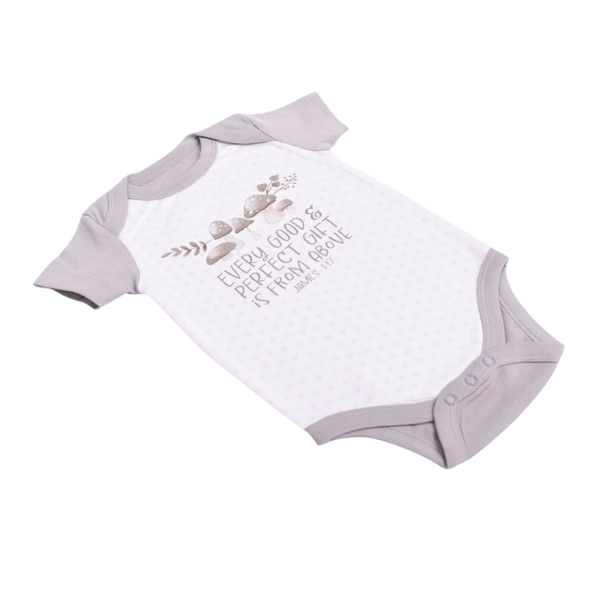 Bodysuit: From Above (James 1:17),3-6 mo.