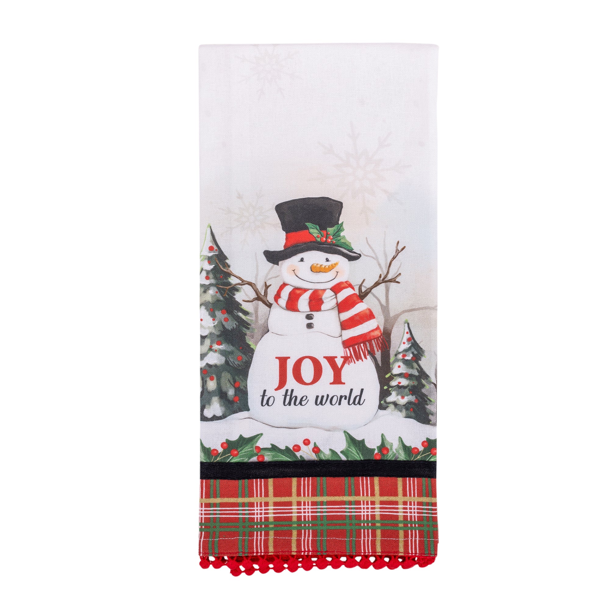 Tea Towel: Snowman Joy