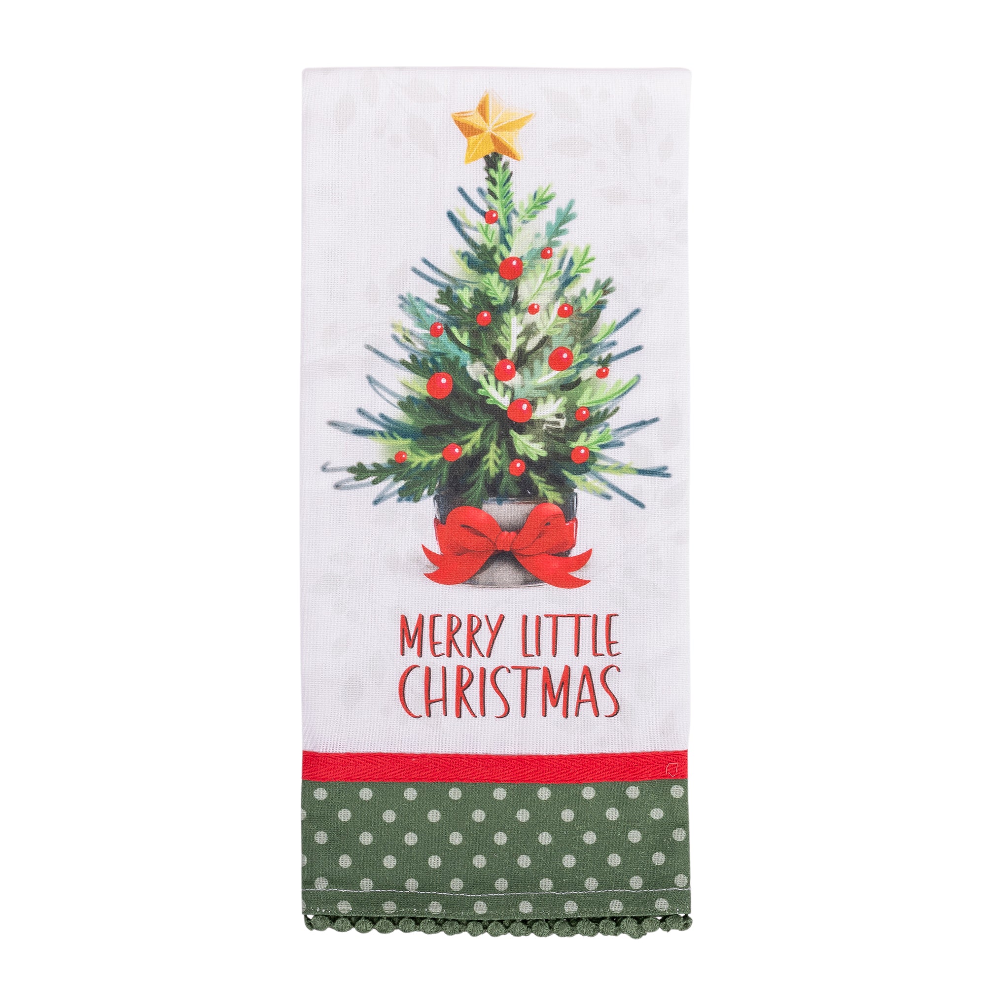 Tea Towel: Tree Merry Little