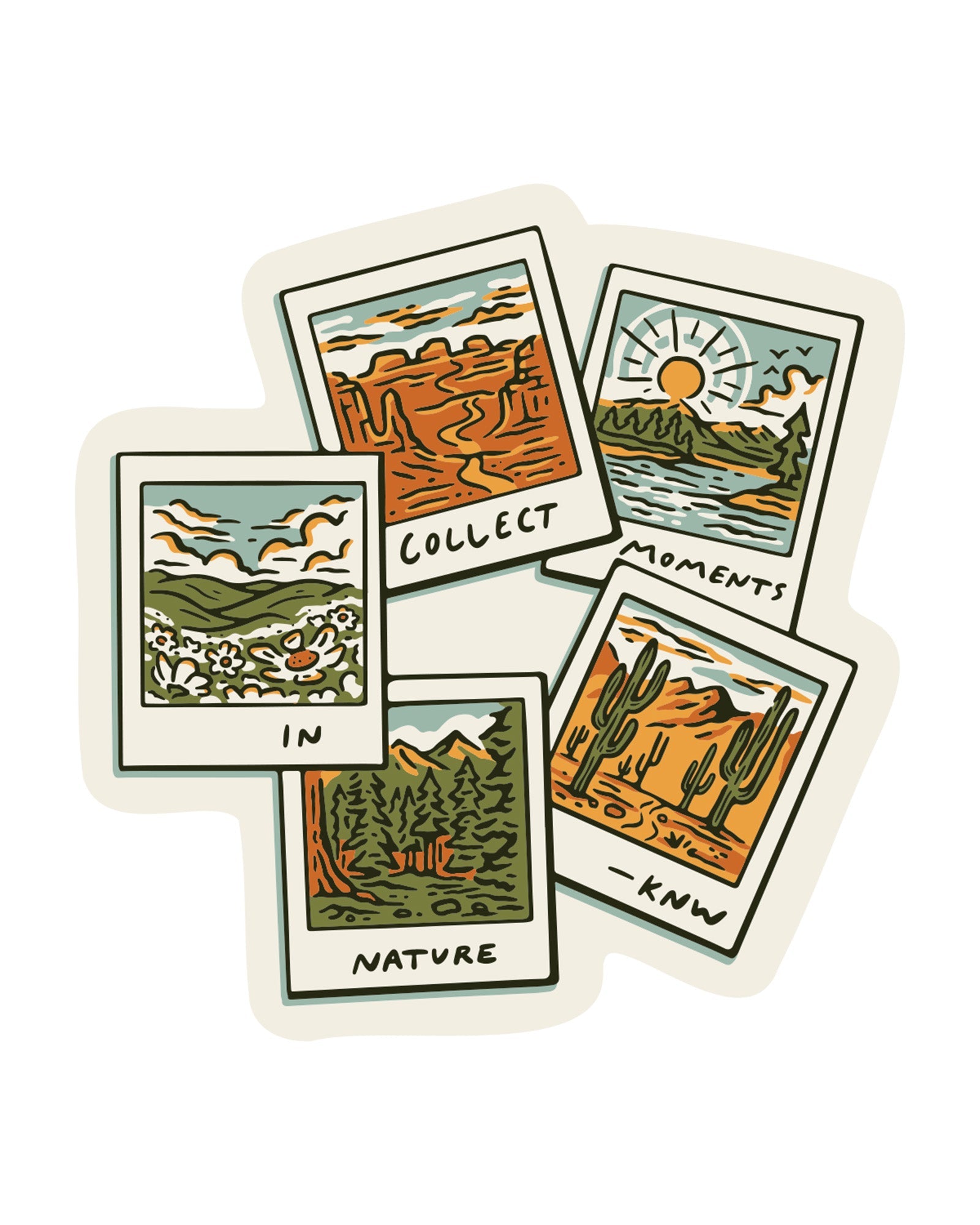 Collect Moments in Nature | Sticker