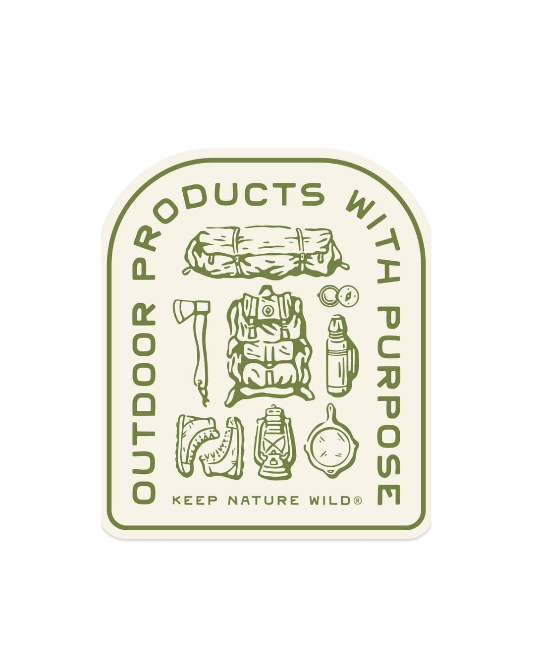 Outdoor Products with Purpose | Sticker