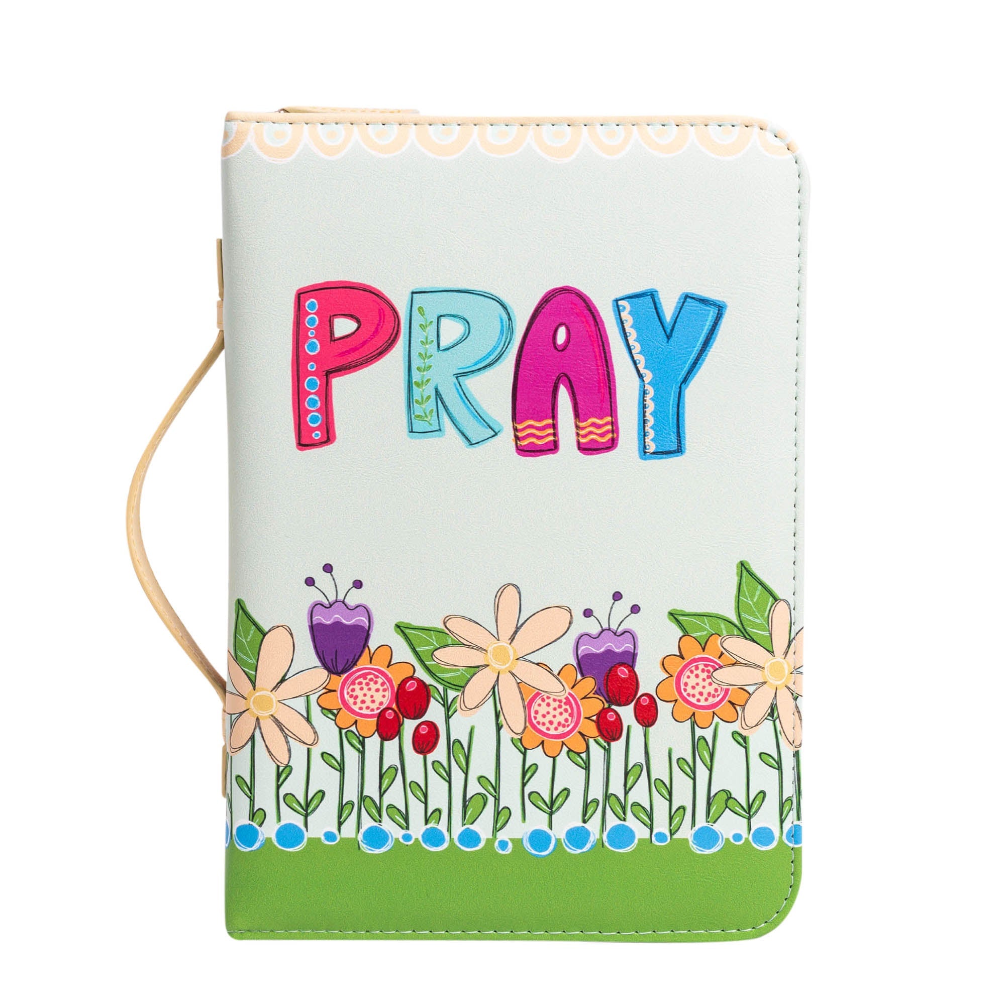 Bible Cover: Pray, Floral