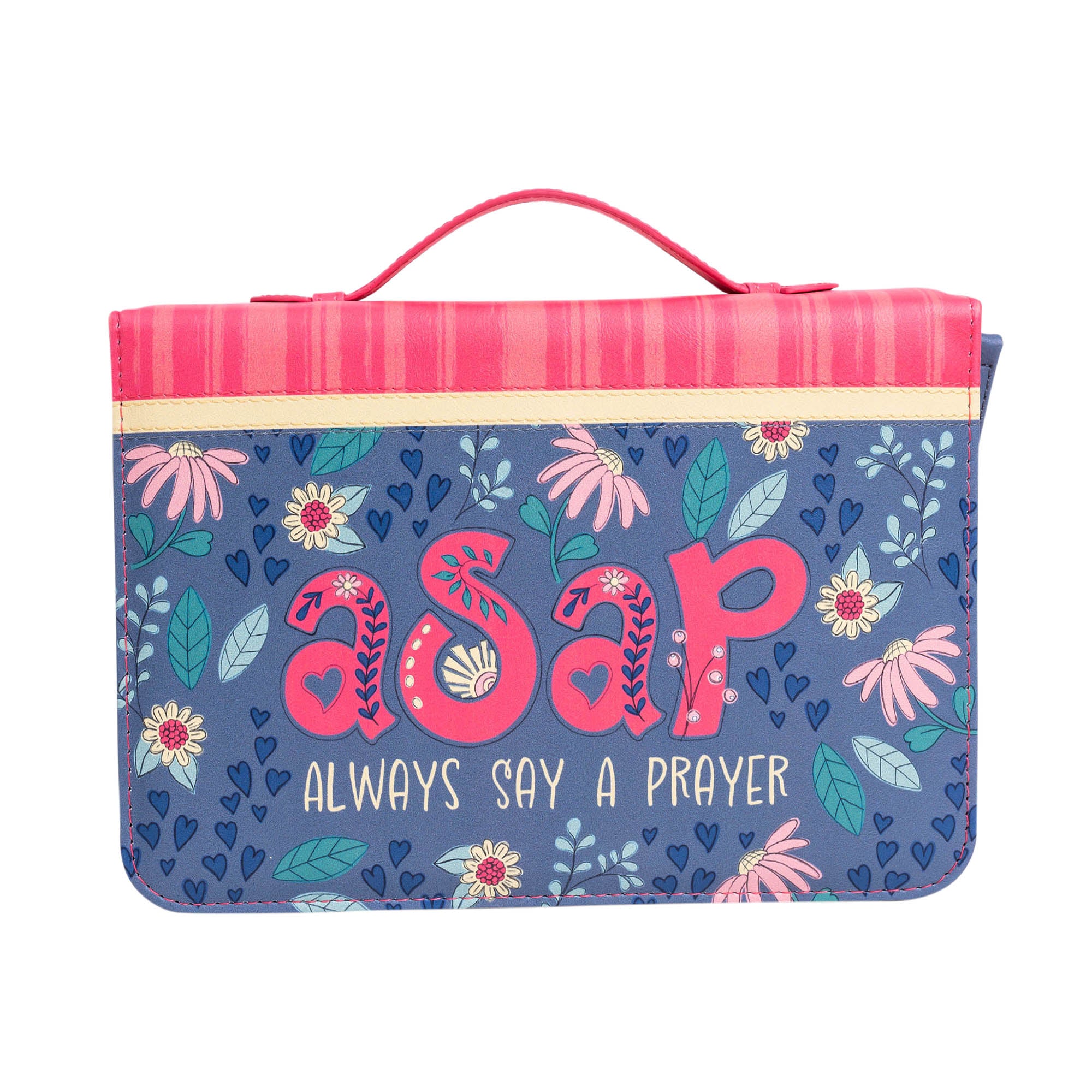 Bible Cover: ASAP, Peach/Gray