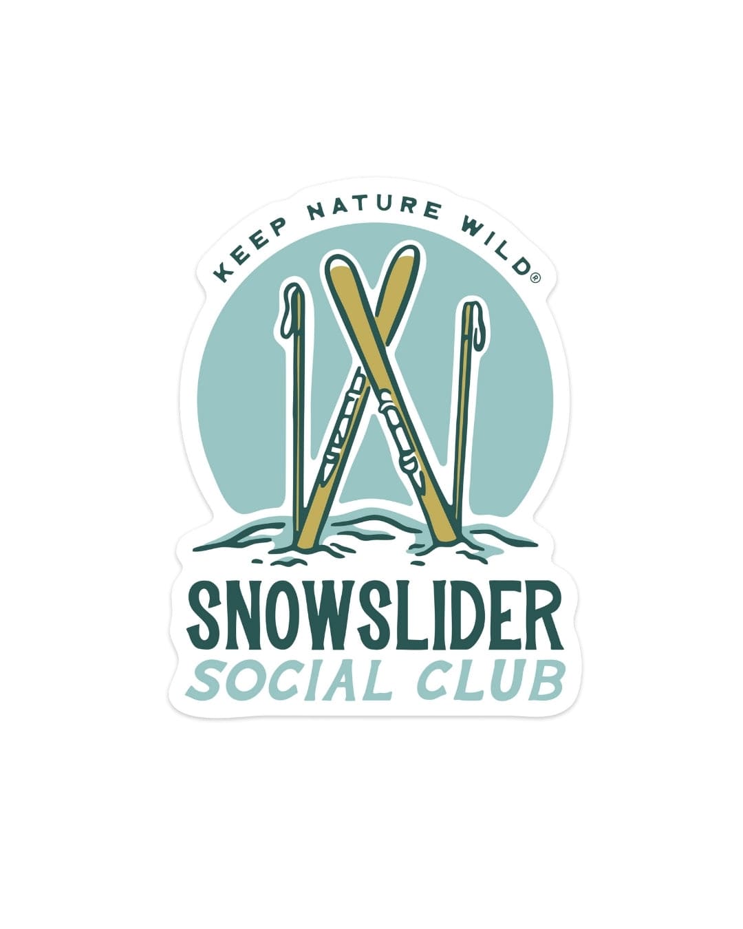 Snowslider Social Club | Sticker