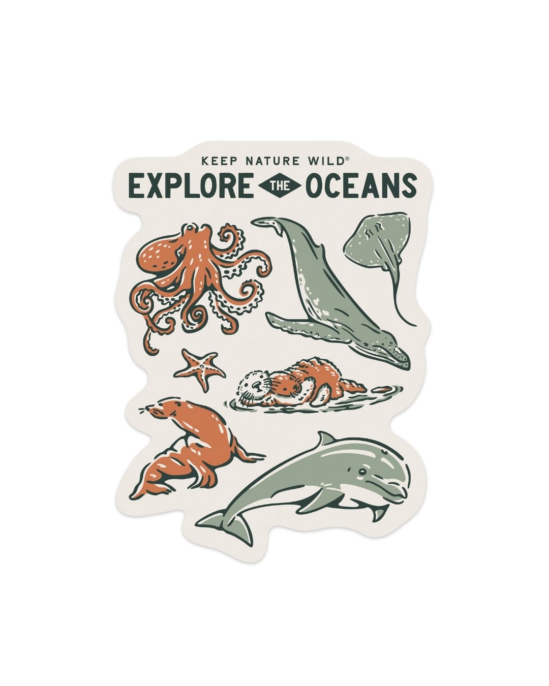 Nature Study West Coast Wildlife | Sticker