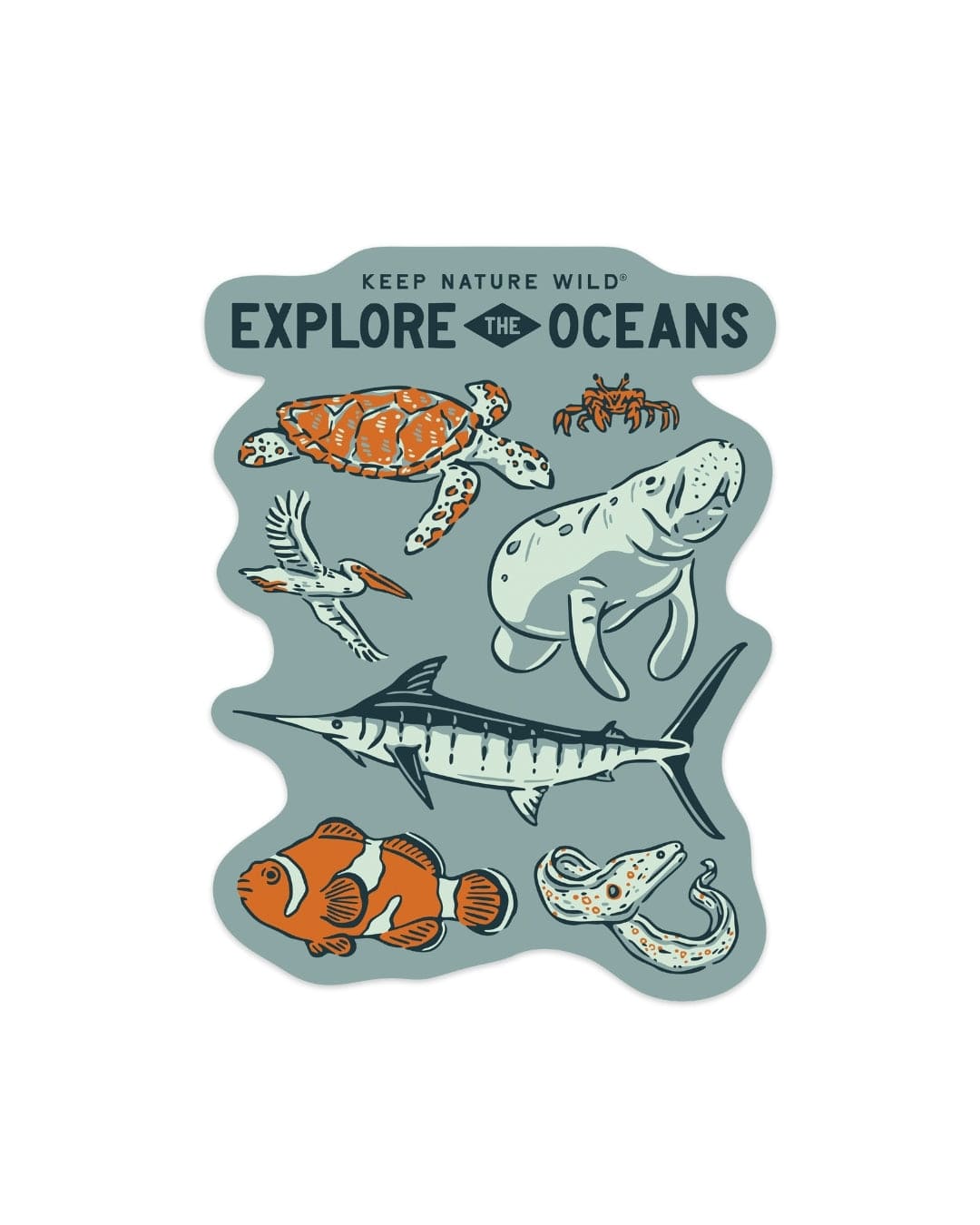 Nature Study Florida Wildlife | Sticker