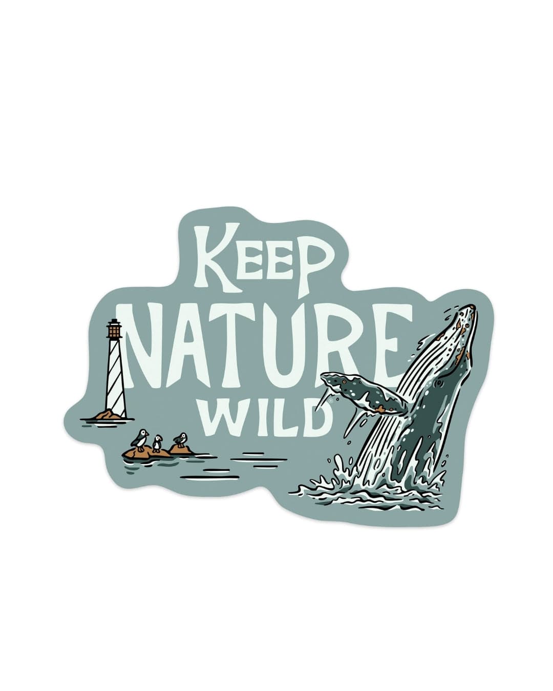 Wild Humpback | Sticker