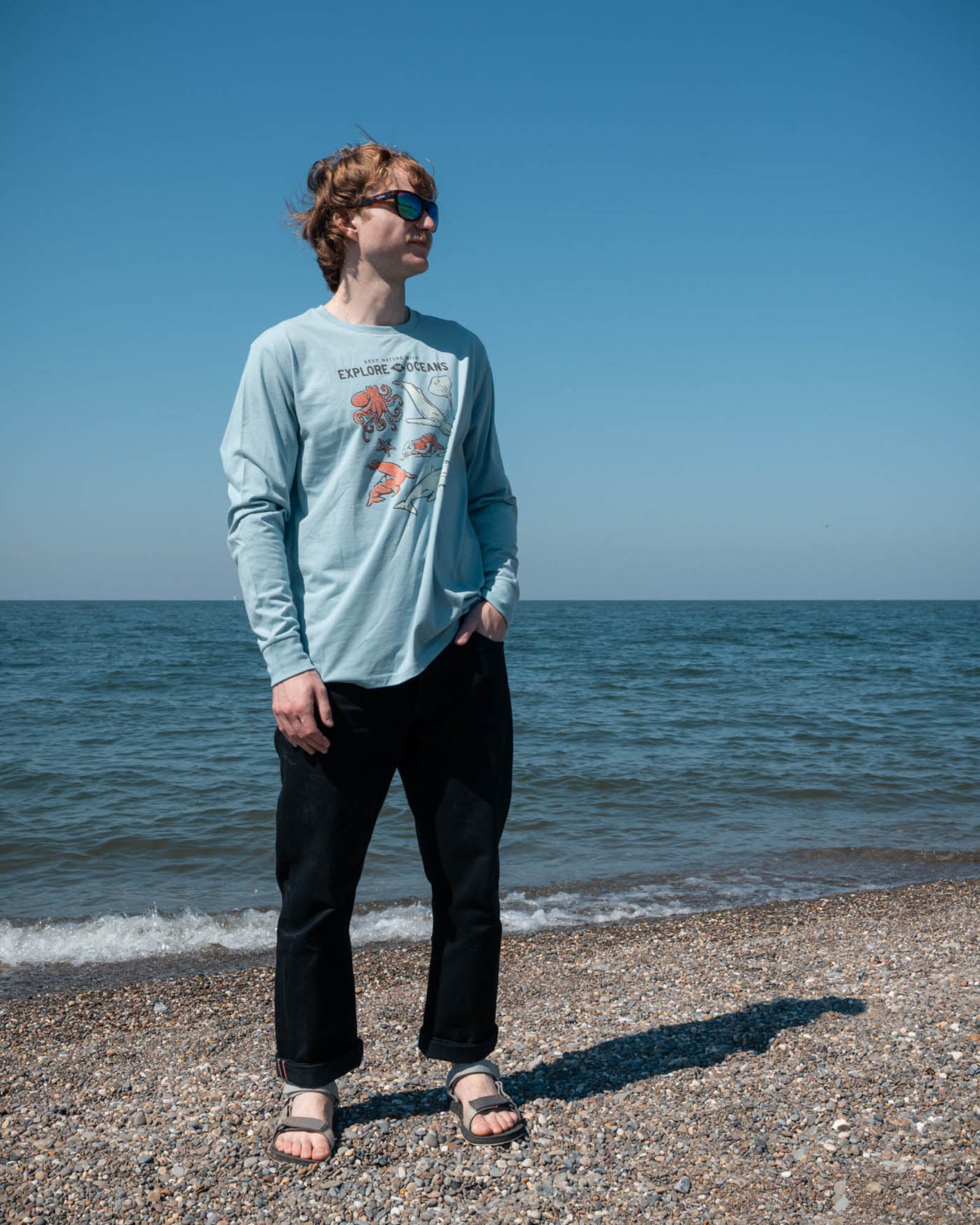 Nature Study West Coast Unisex Long Sleeve Shirt | Morning Mist