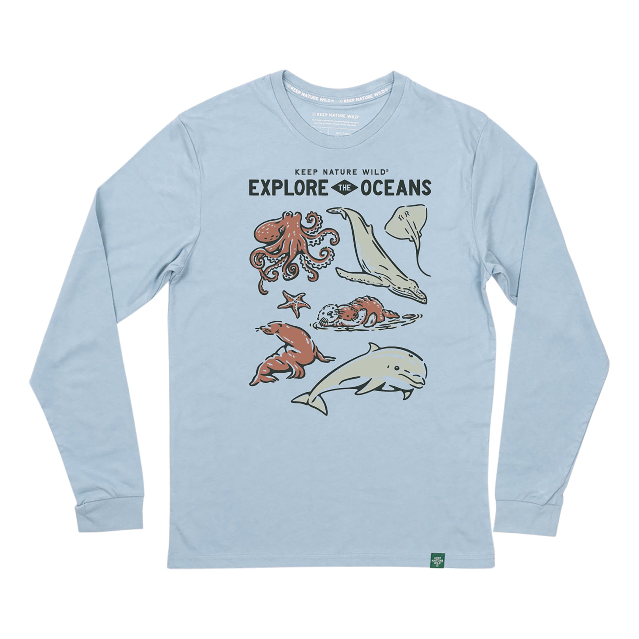 Nature Study West Coast Unisex Long Sleeve Shirt | Morning Mist