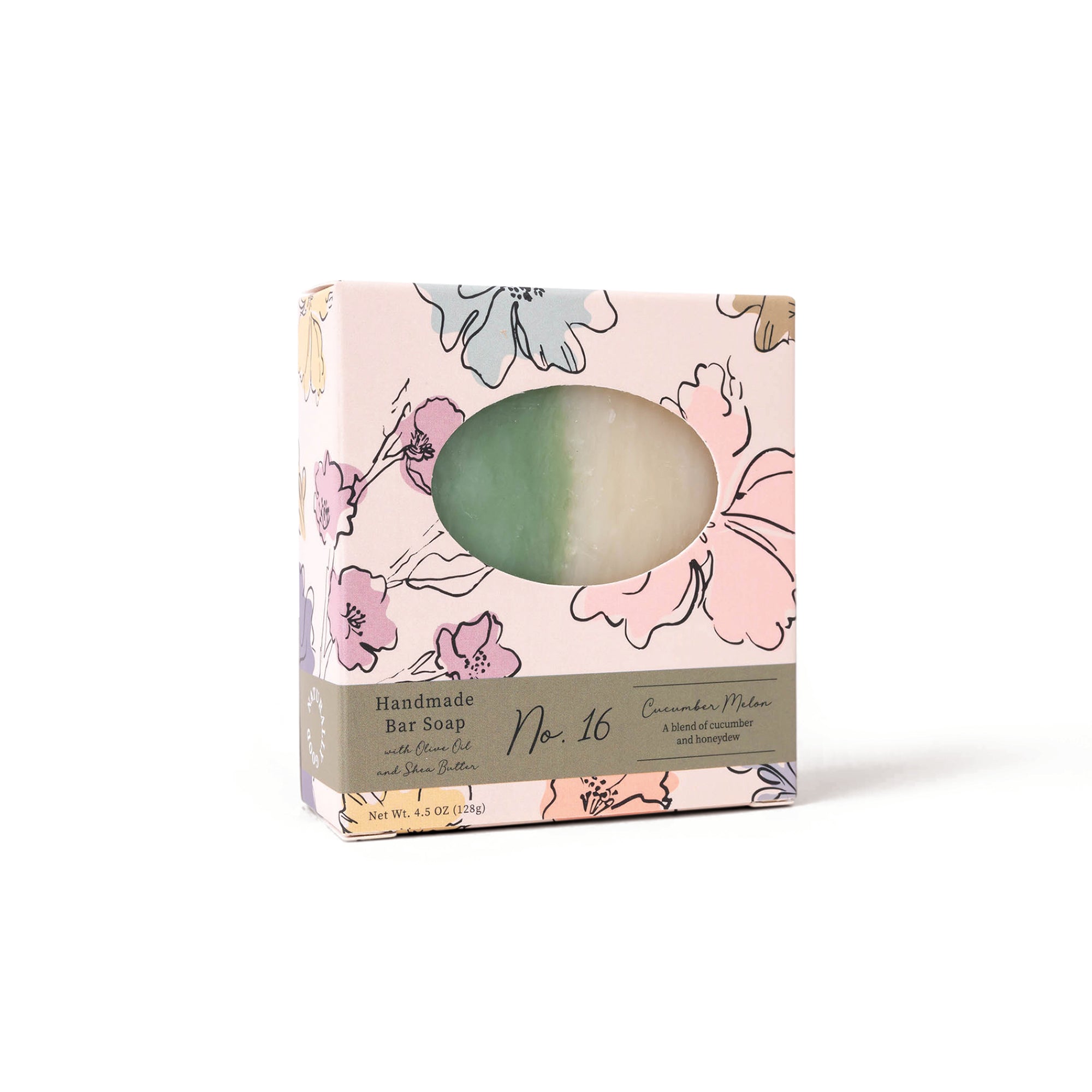 Wild Blossom Soap No. 16 - Cucumber Melon