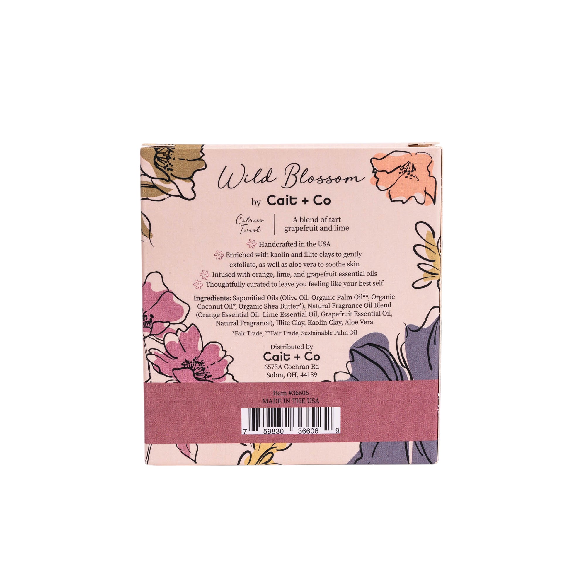 Wild Blossom Soap No. 5 - Citrus Twist
