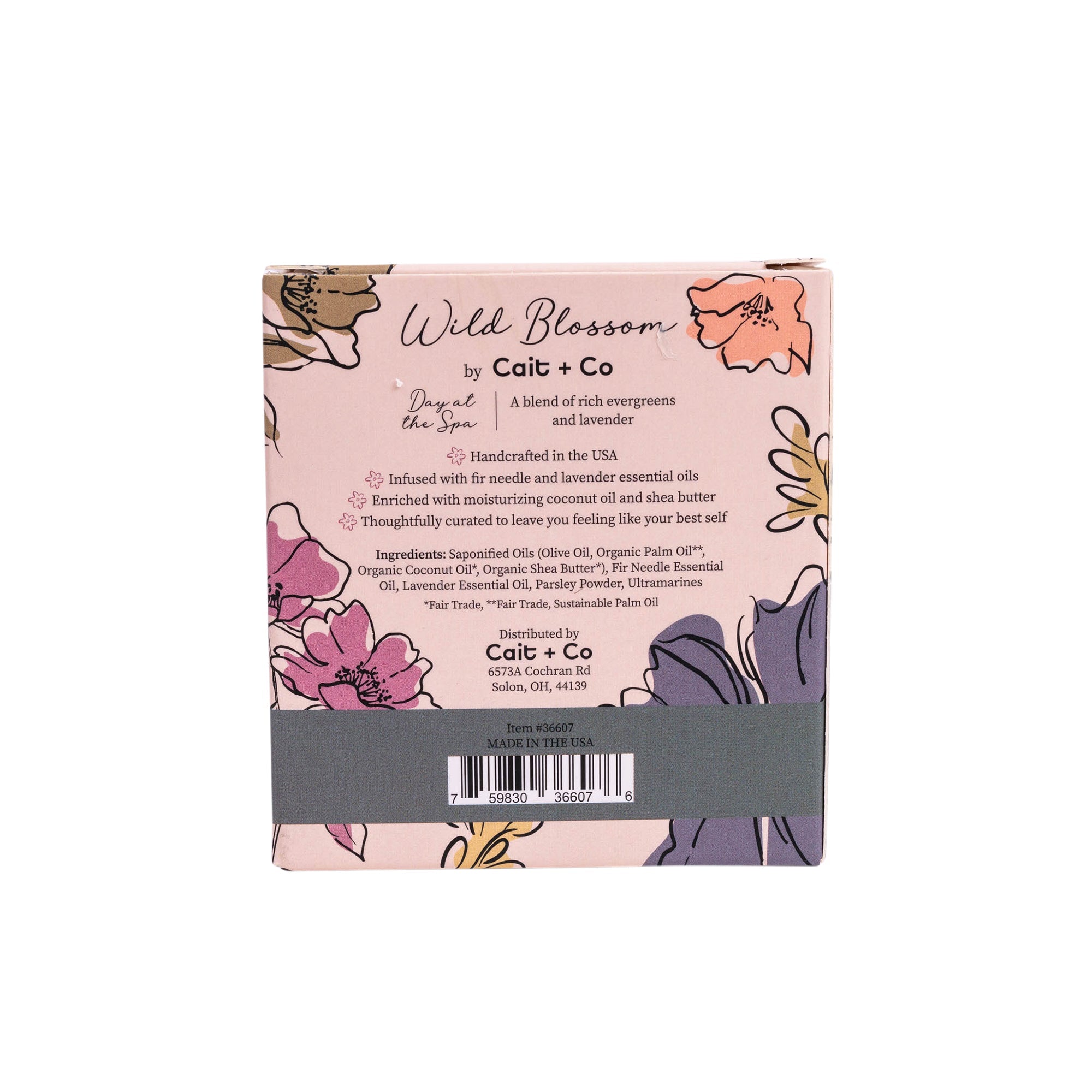 Wild Blossom Soap No. 19 - Day at the Spa