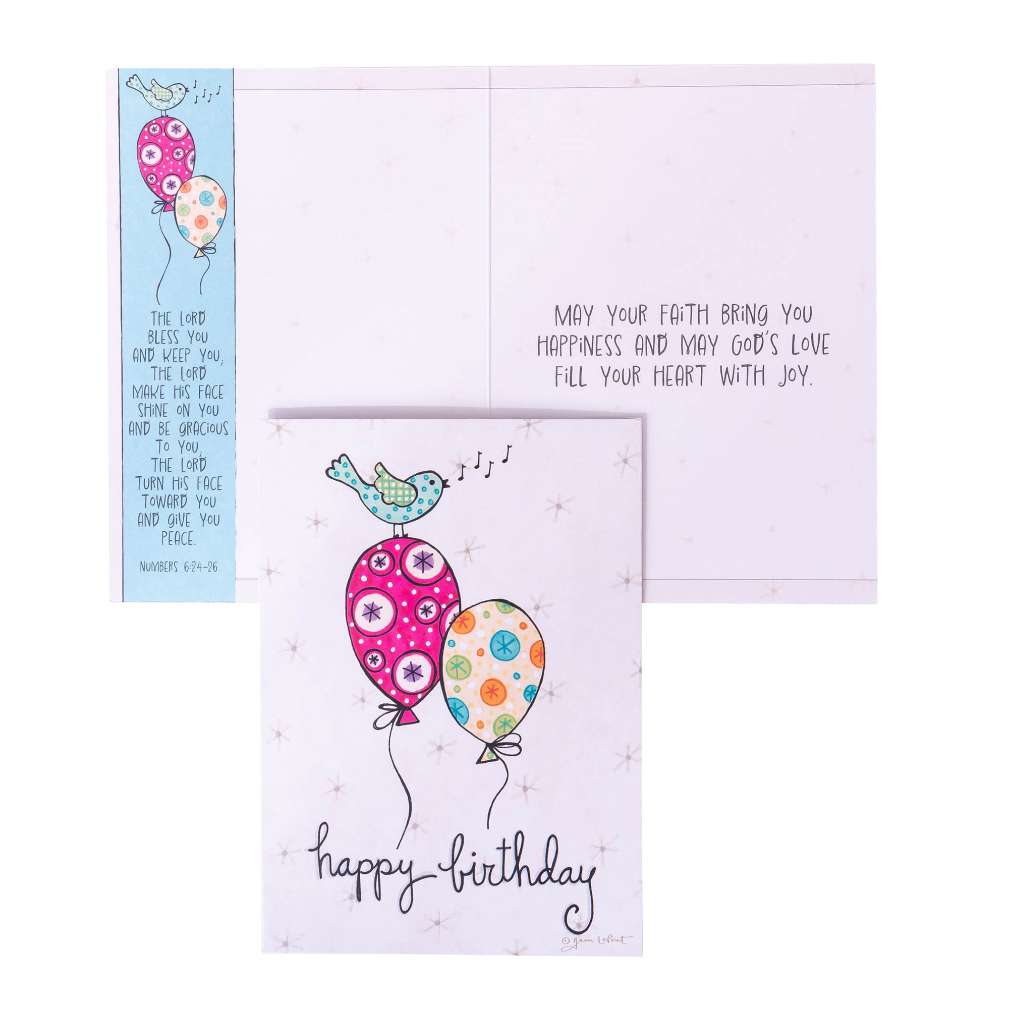 Boxed Greeting Cards: 12CT Birthday for Her - Whimsical Illustration
