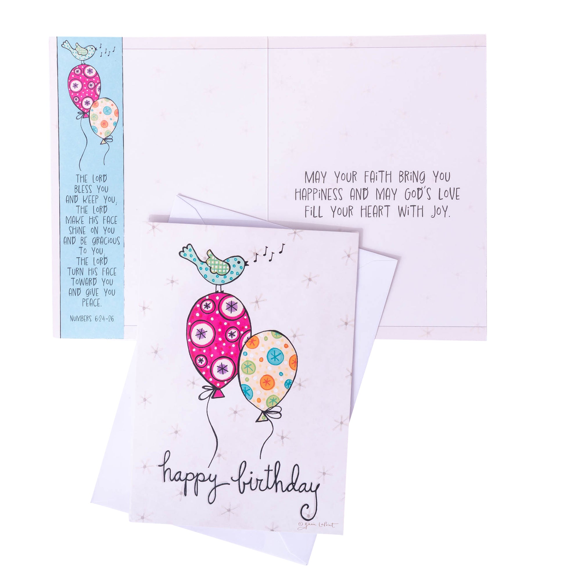 Boxed Greeting Cards: 12CT Birthday for Her - Whimsical Illustration