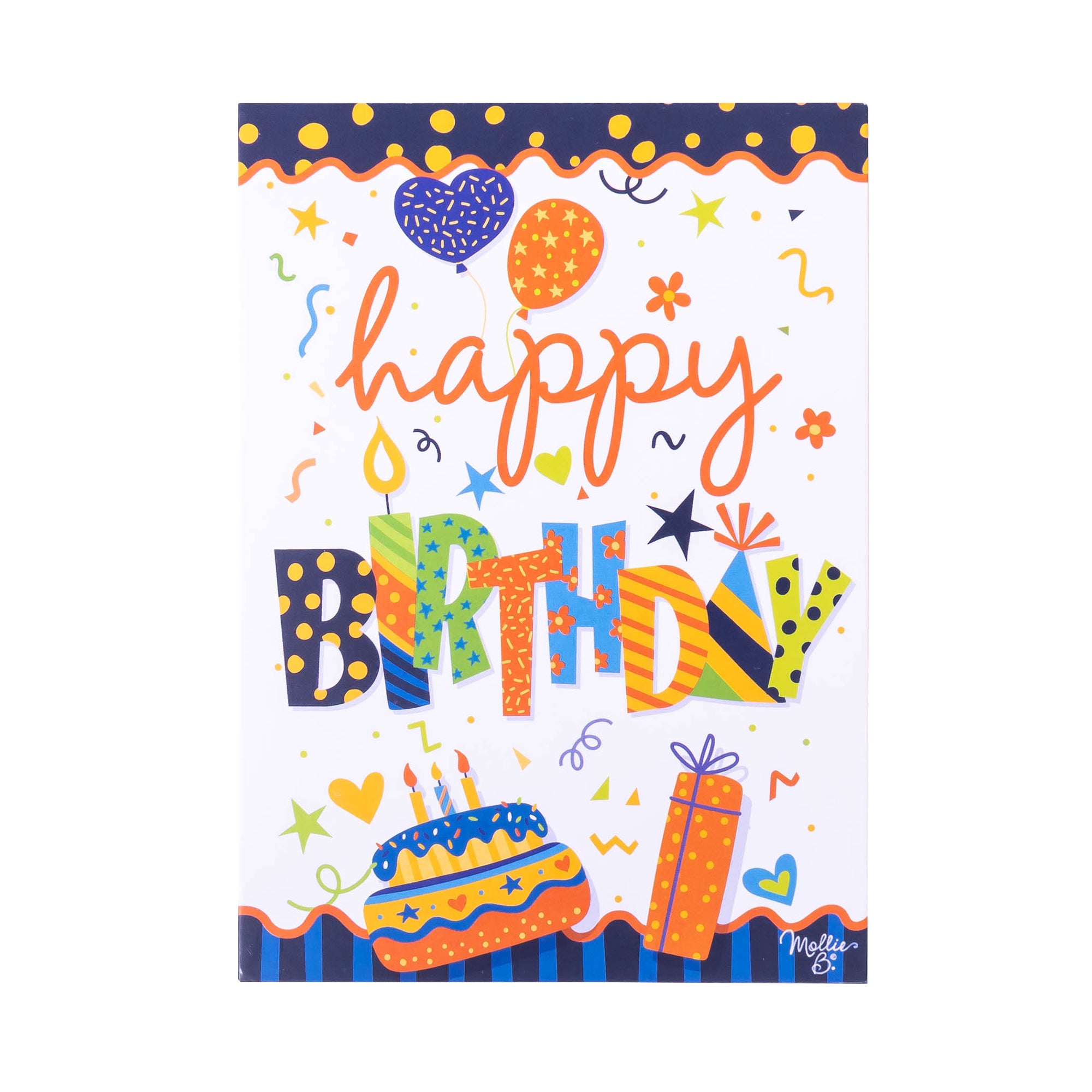 Boxed Greeting Cards: 12CT Birthday for Him - Confetti