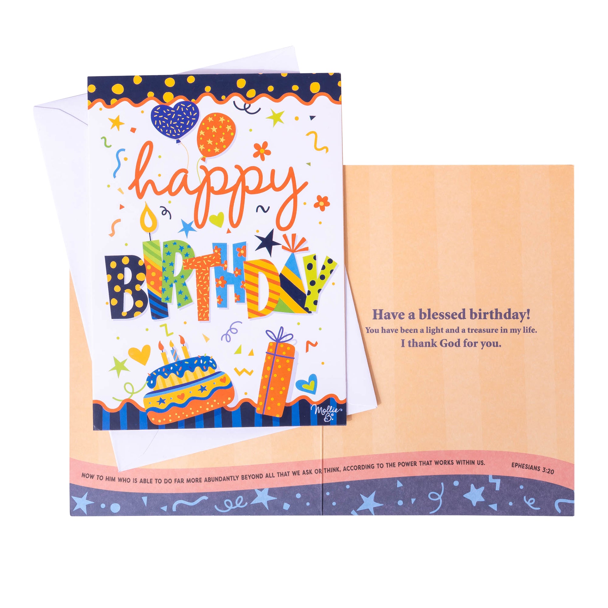 Boxed Greeting Cards: 12CT Birthday for Him - Confetti