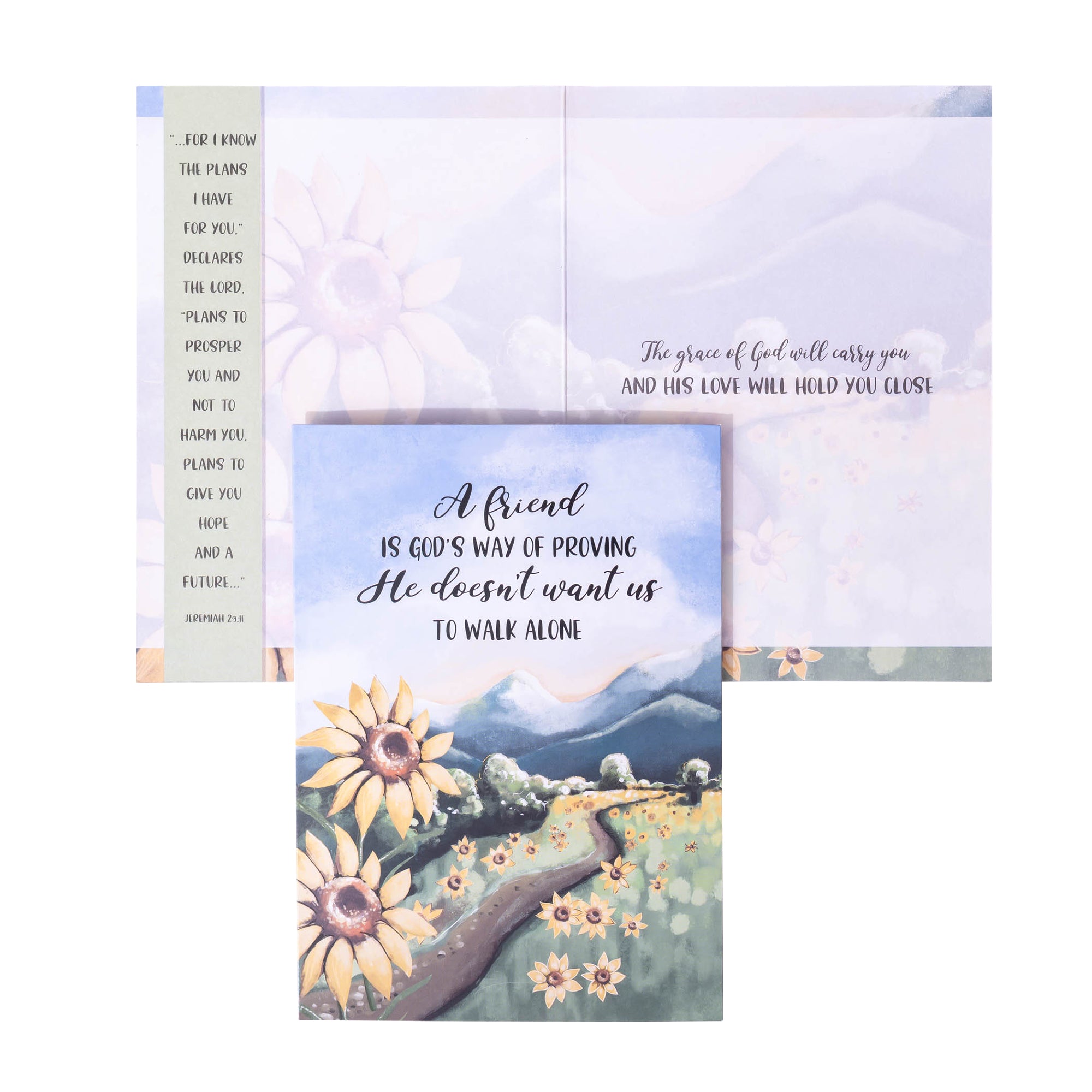 Boxed Greeting Cards: 12CT Encouragement - Painterly Scenery