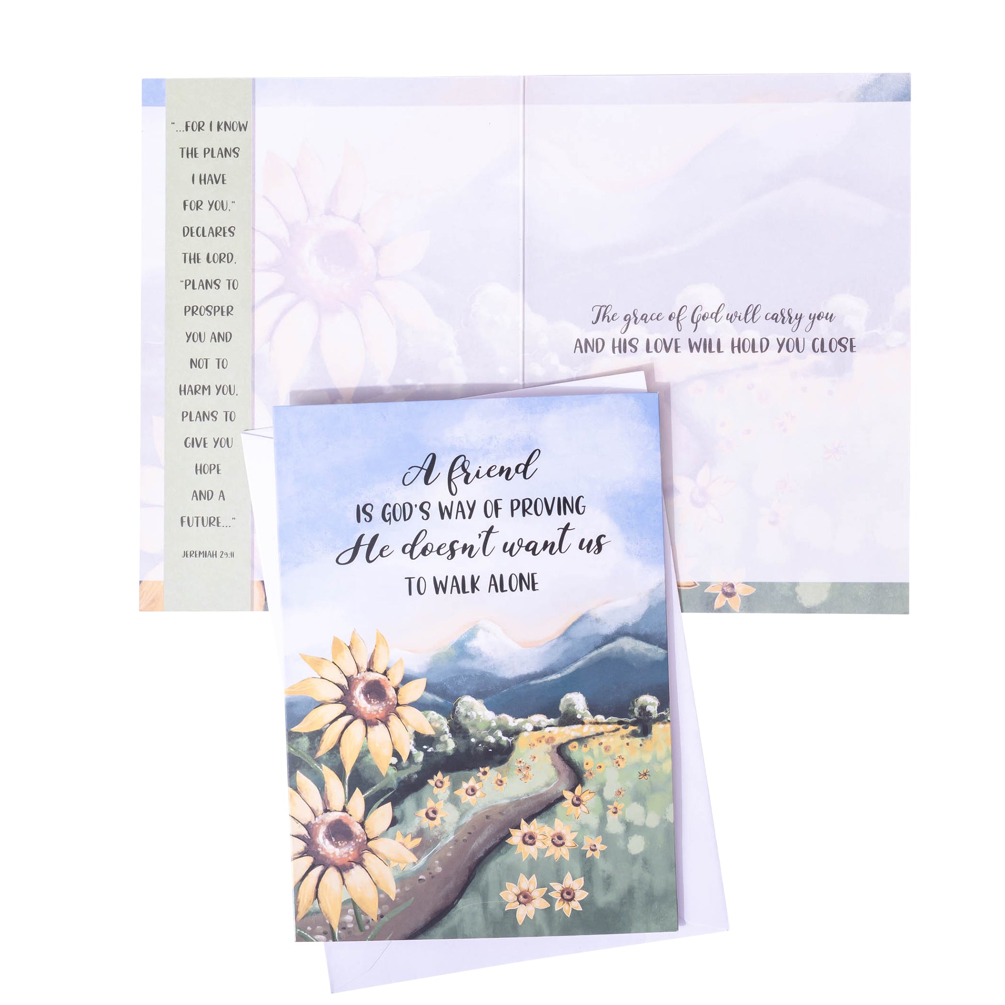 Boxed Greeting Cards: 12CT Encouragement - Painterly Scenery