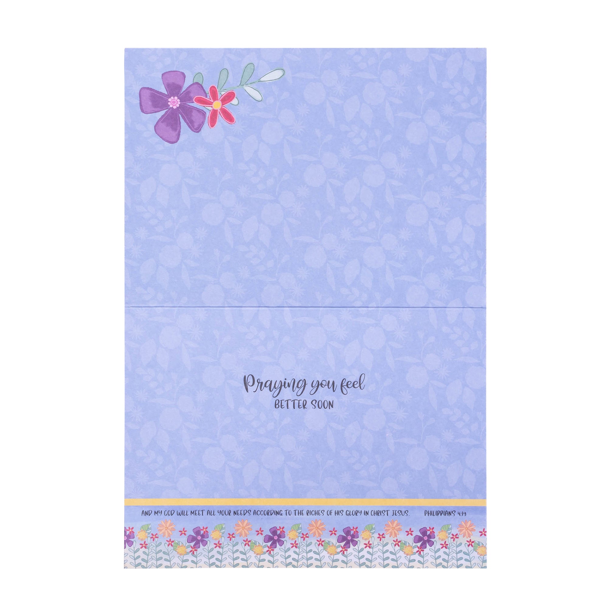Boxed Greeting Cards: 12CT Get Well - Sunshine and Flowers