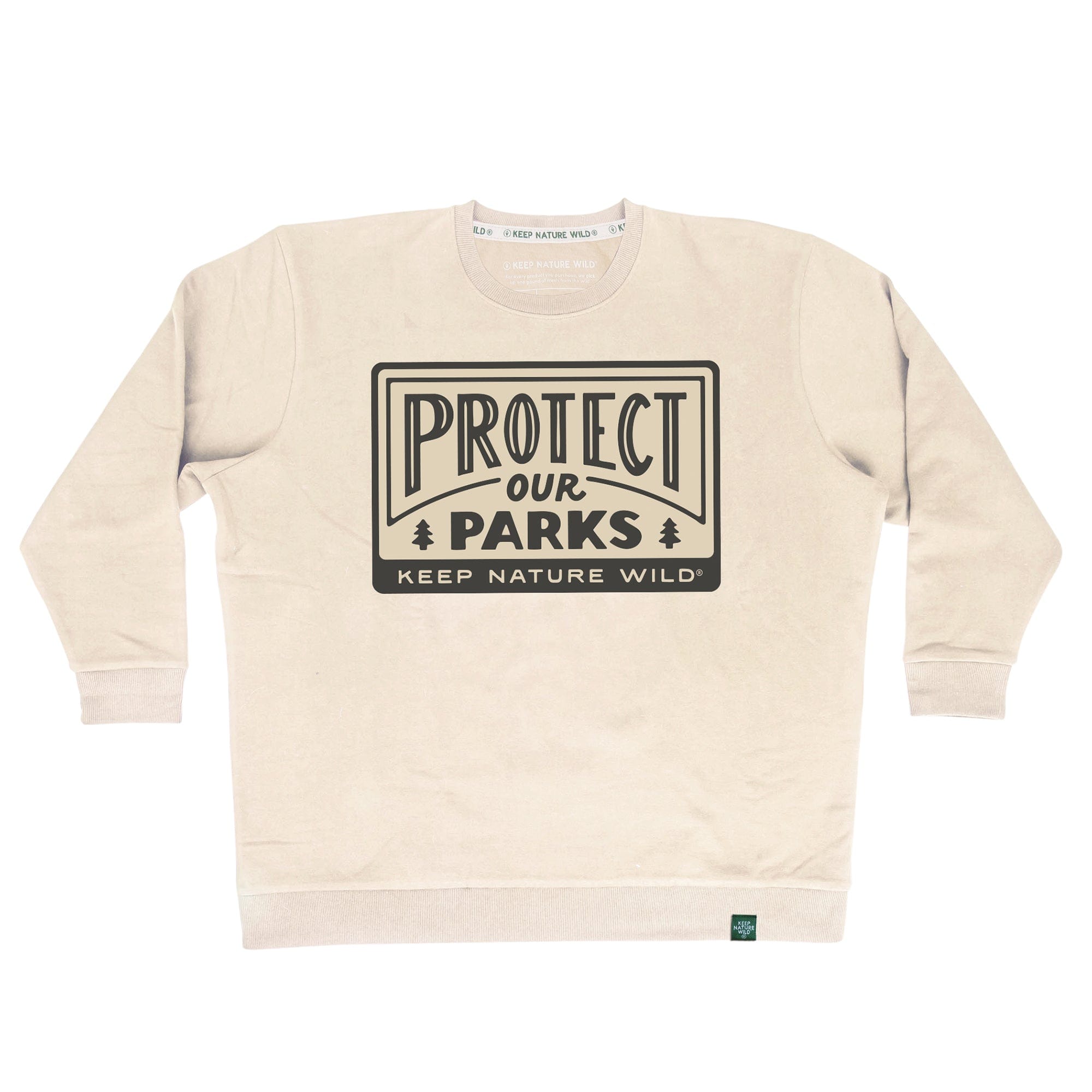 Protect Our Parks Crewneck Sweatshirt | Natural