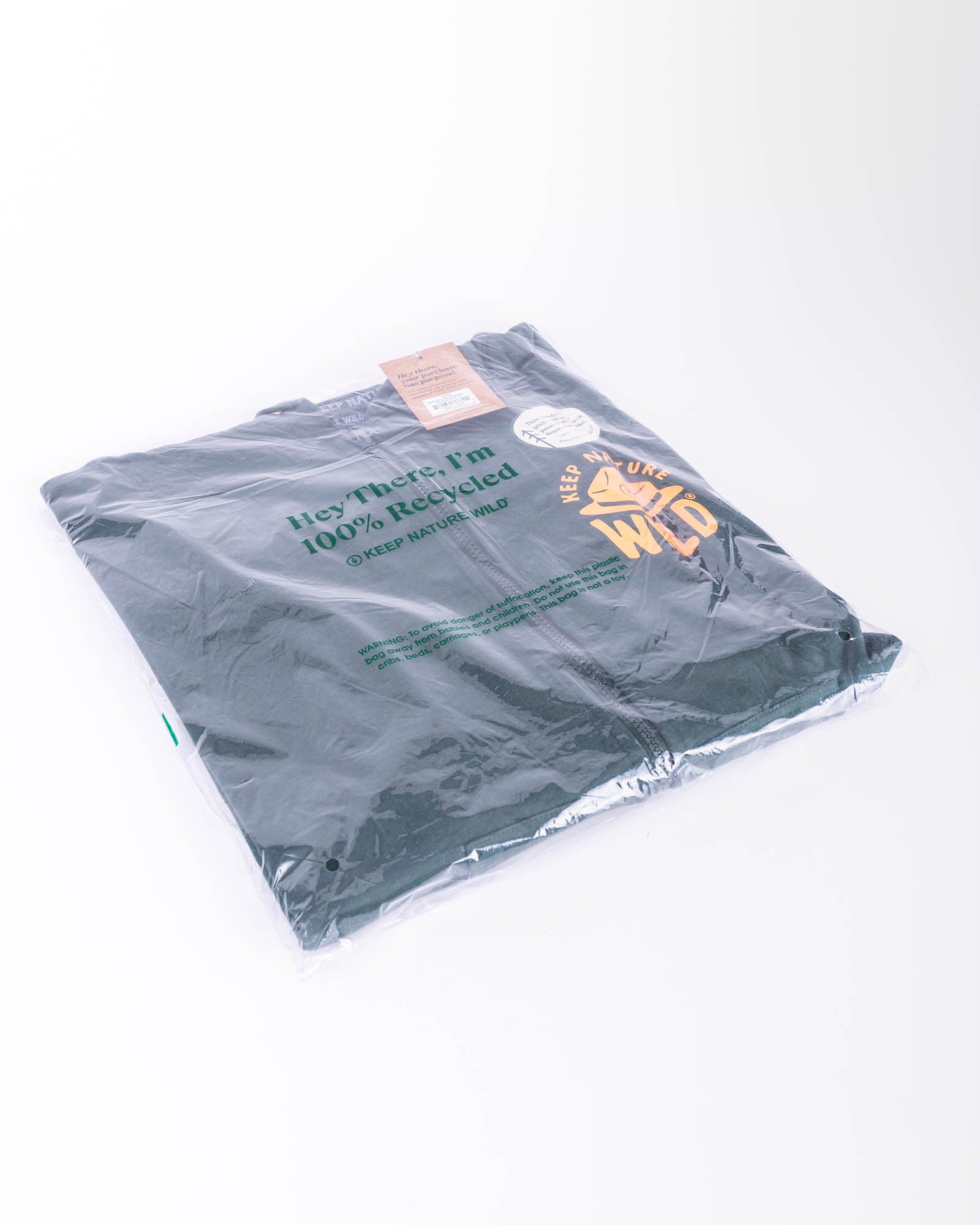 Wildbear Zip-Up Hoodie | Heather Forest