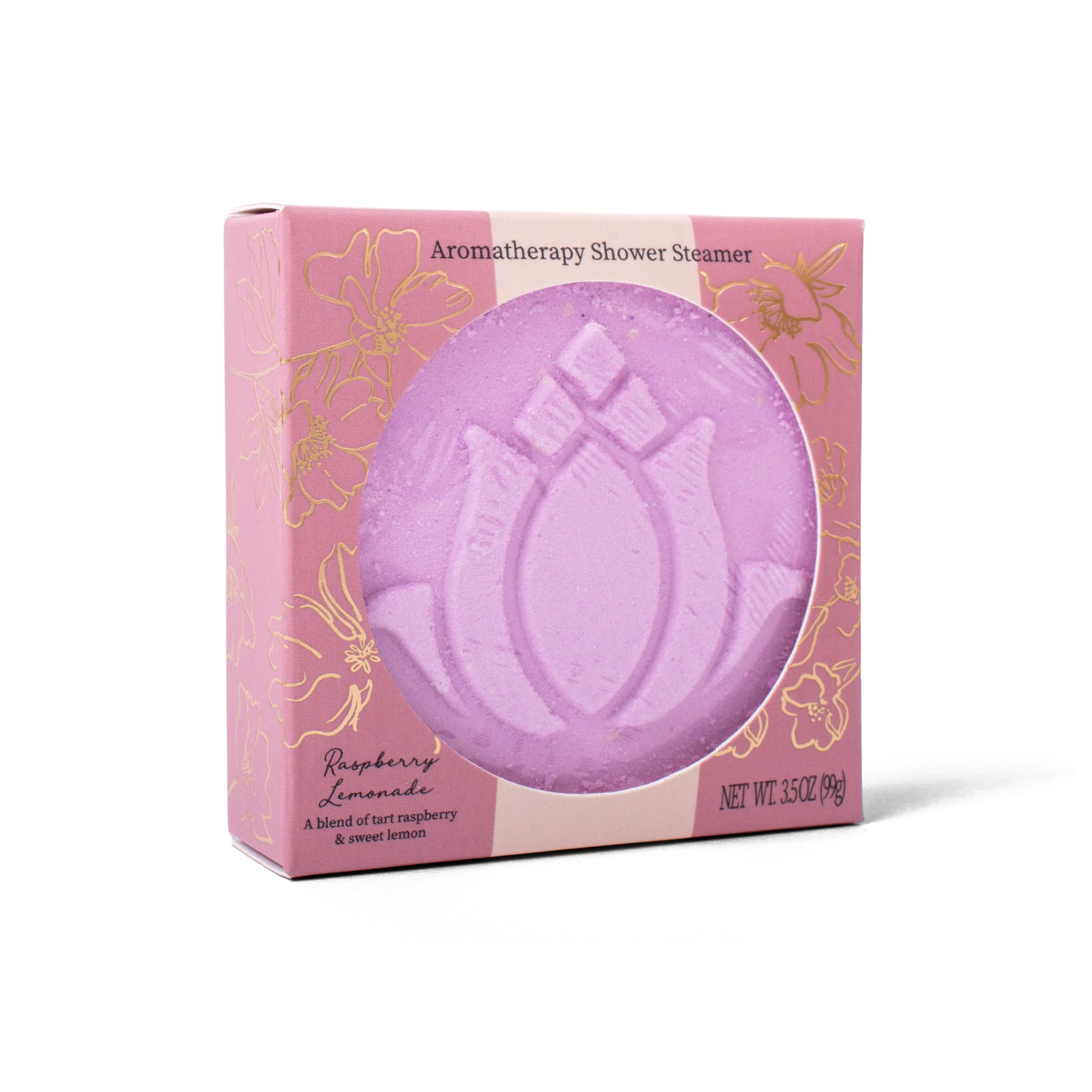 Wild Blossom Shower Steamer - Raspberry & Sweet Lemon