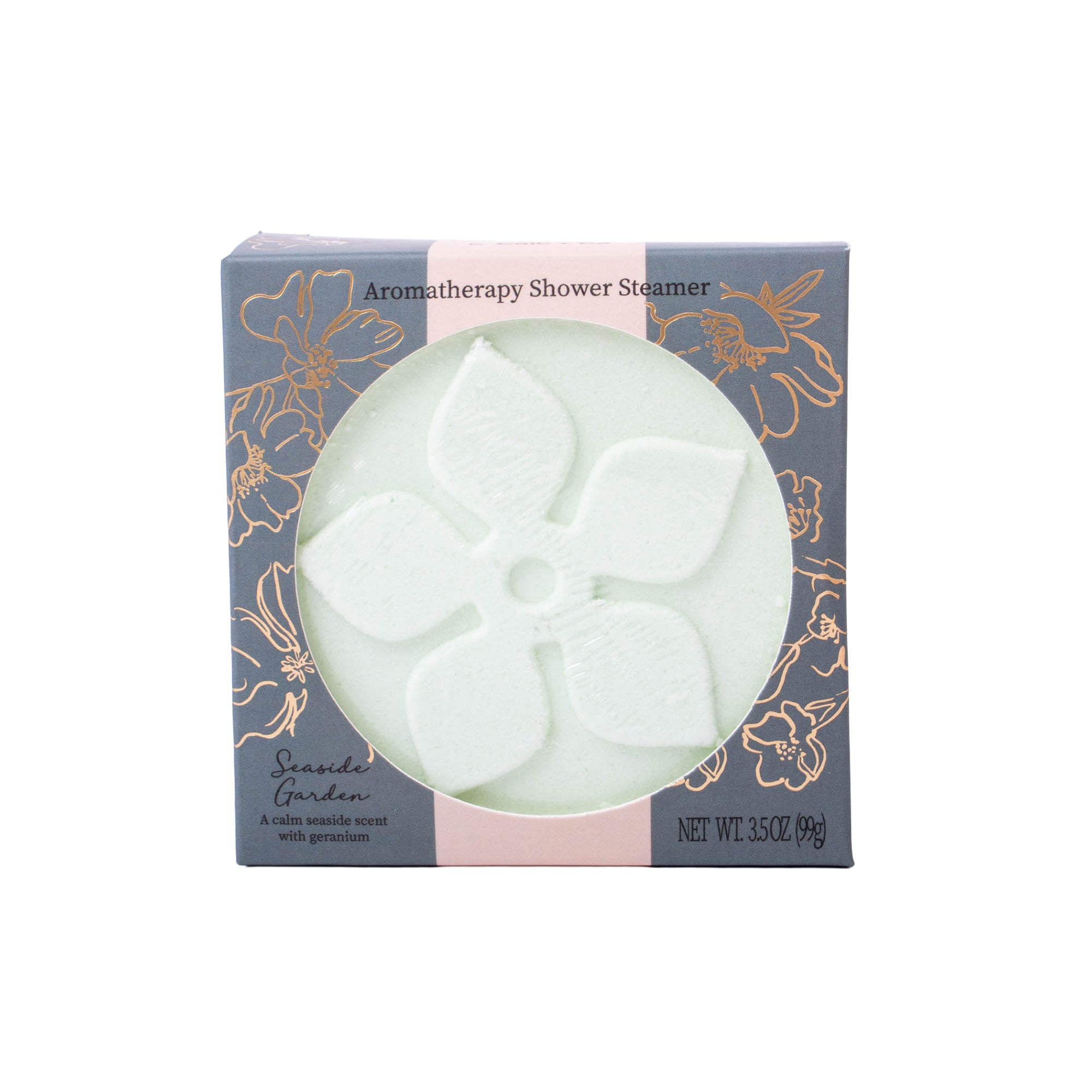 Wild Blossom Shower Steamer - Calm Seaside & Geranium