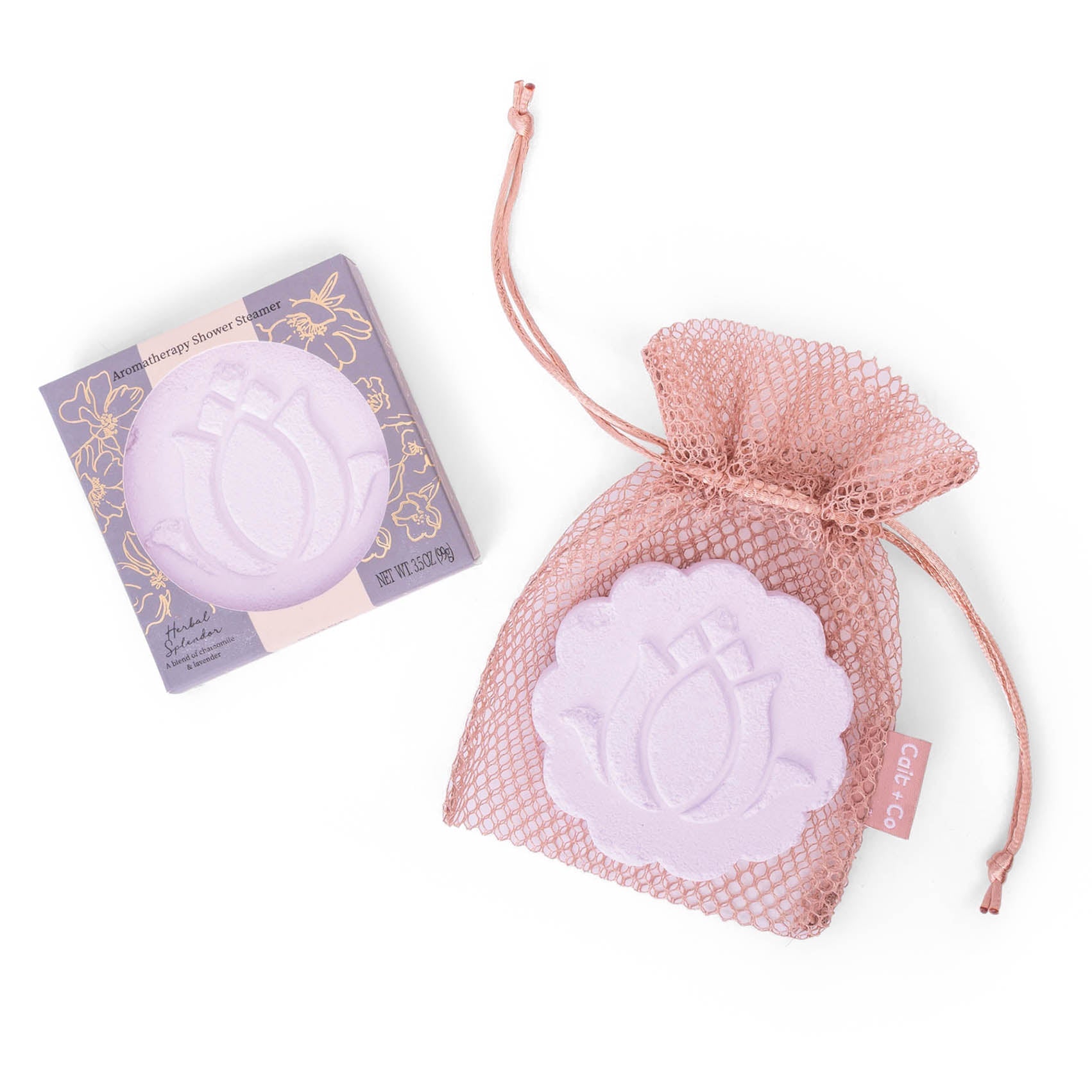 Wild Blossom Shower Steamer - Chamomile & Lavender