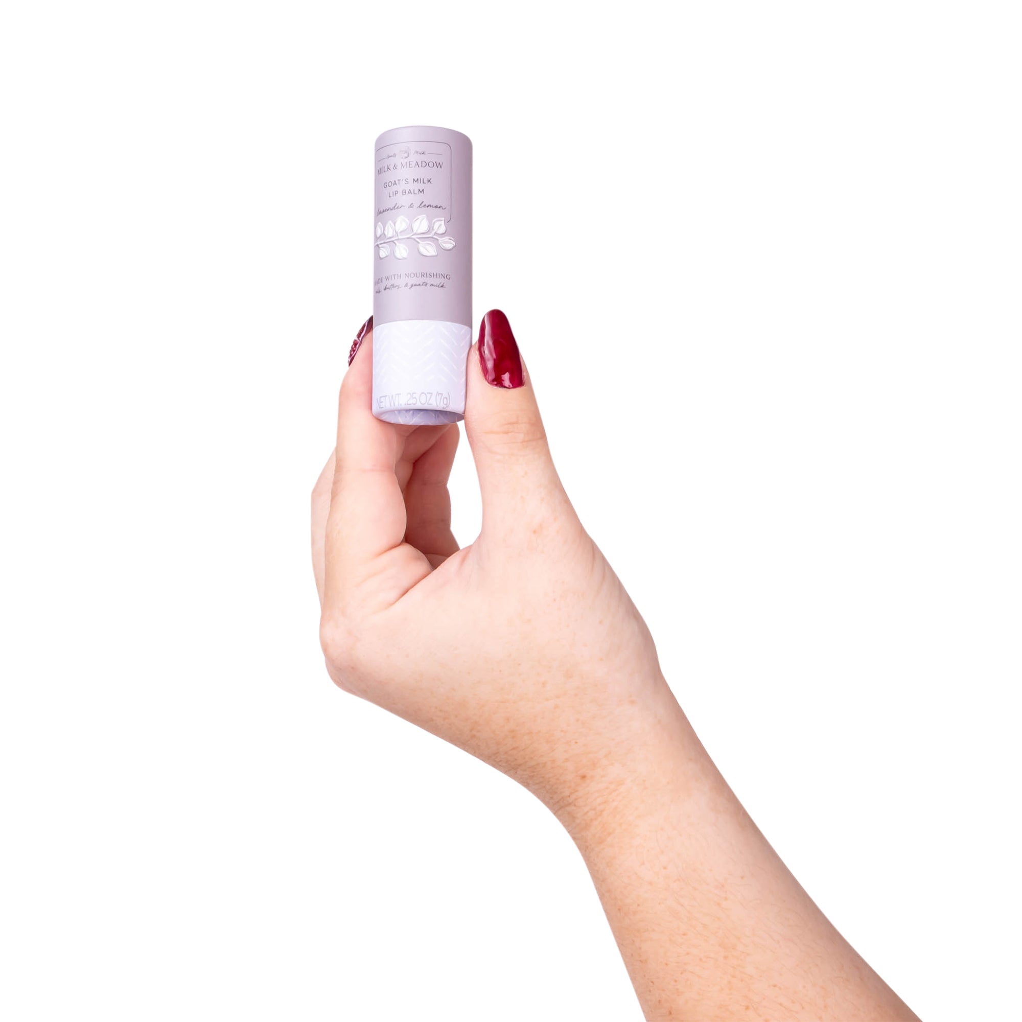 Milk & Meadow Lip Balm: Lavender & Lemon