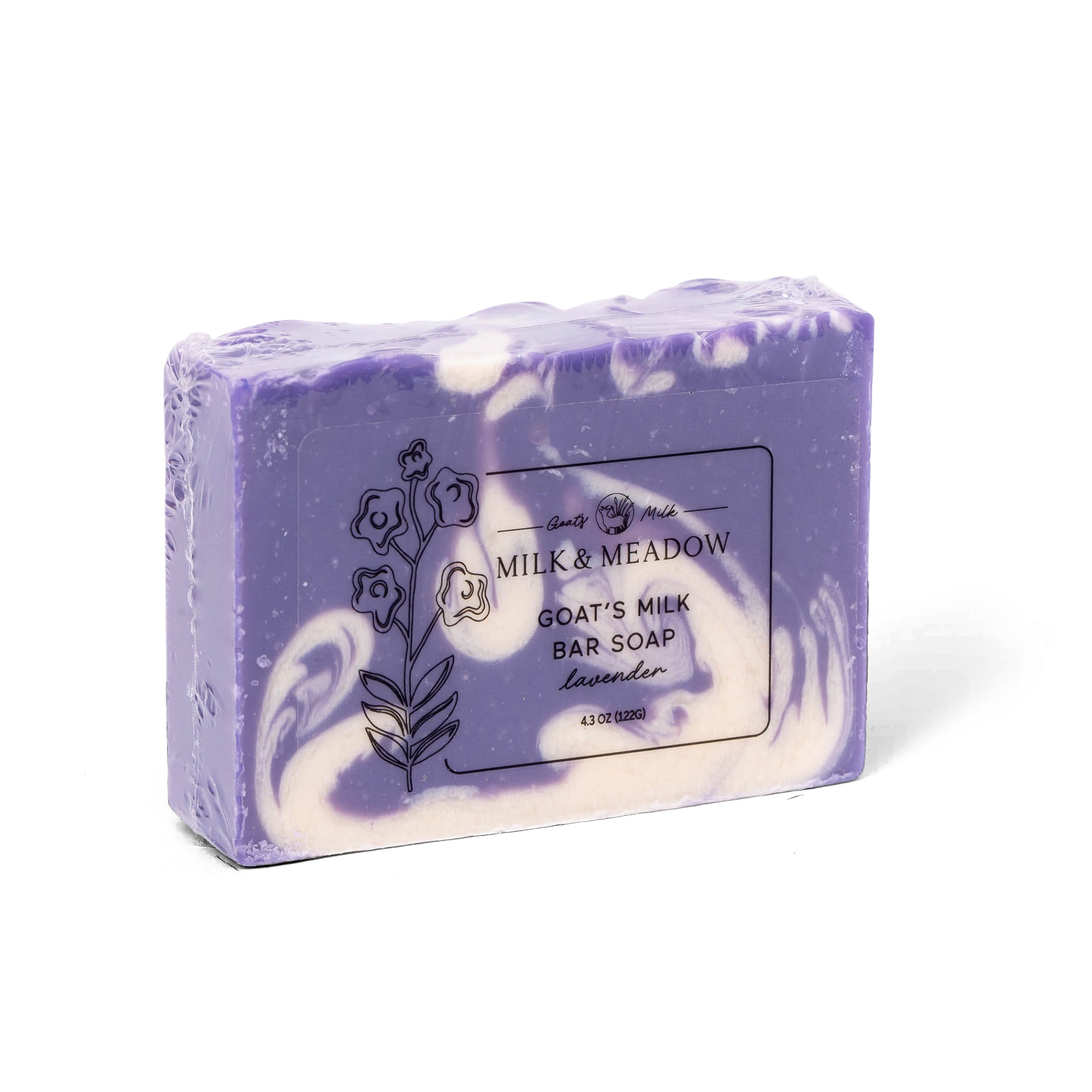 Milk & Meadow Bar Soap: Lavender