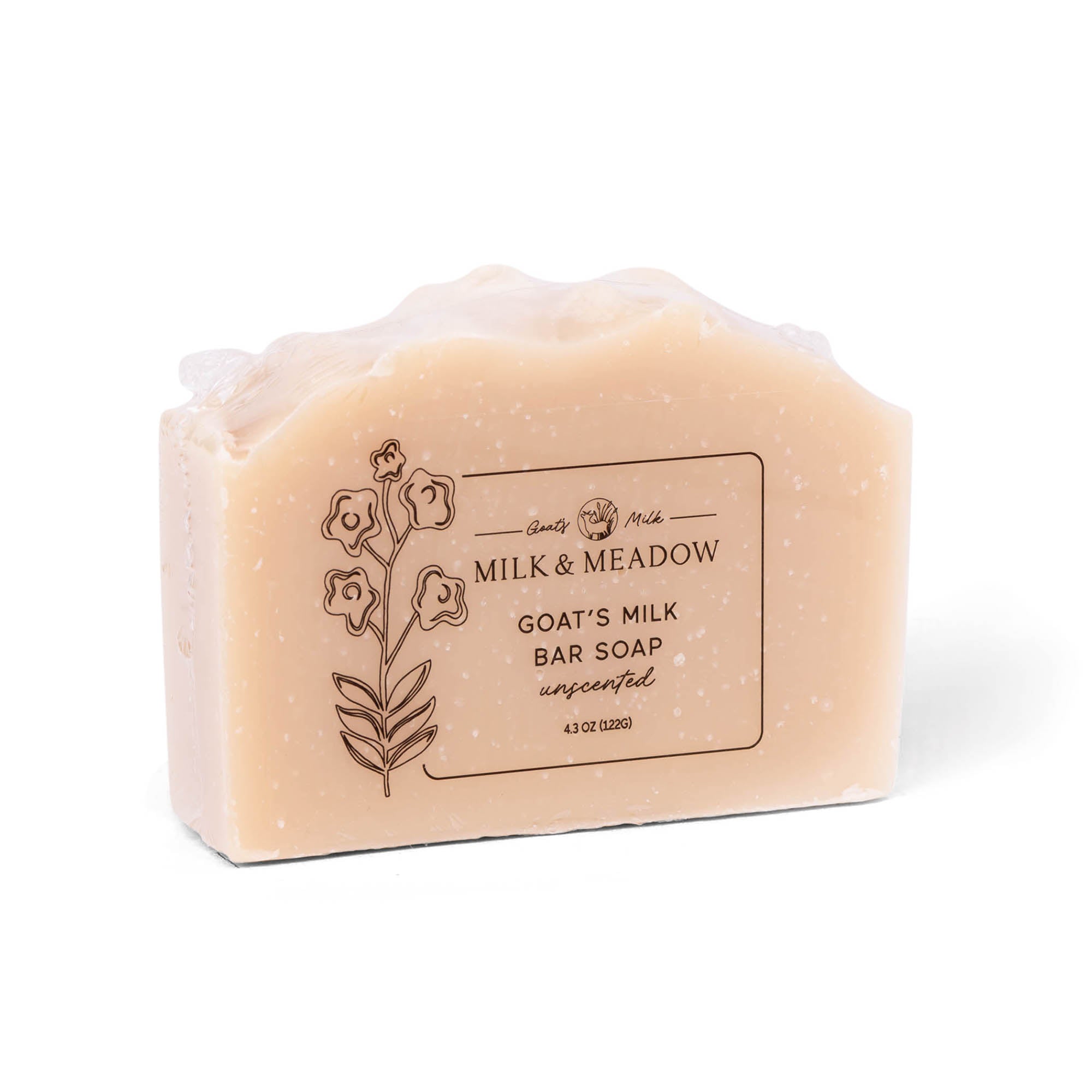 Milk & Meadow Bar Soap: Unscented